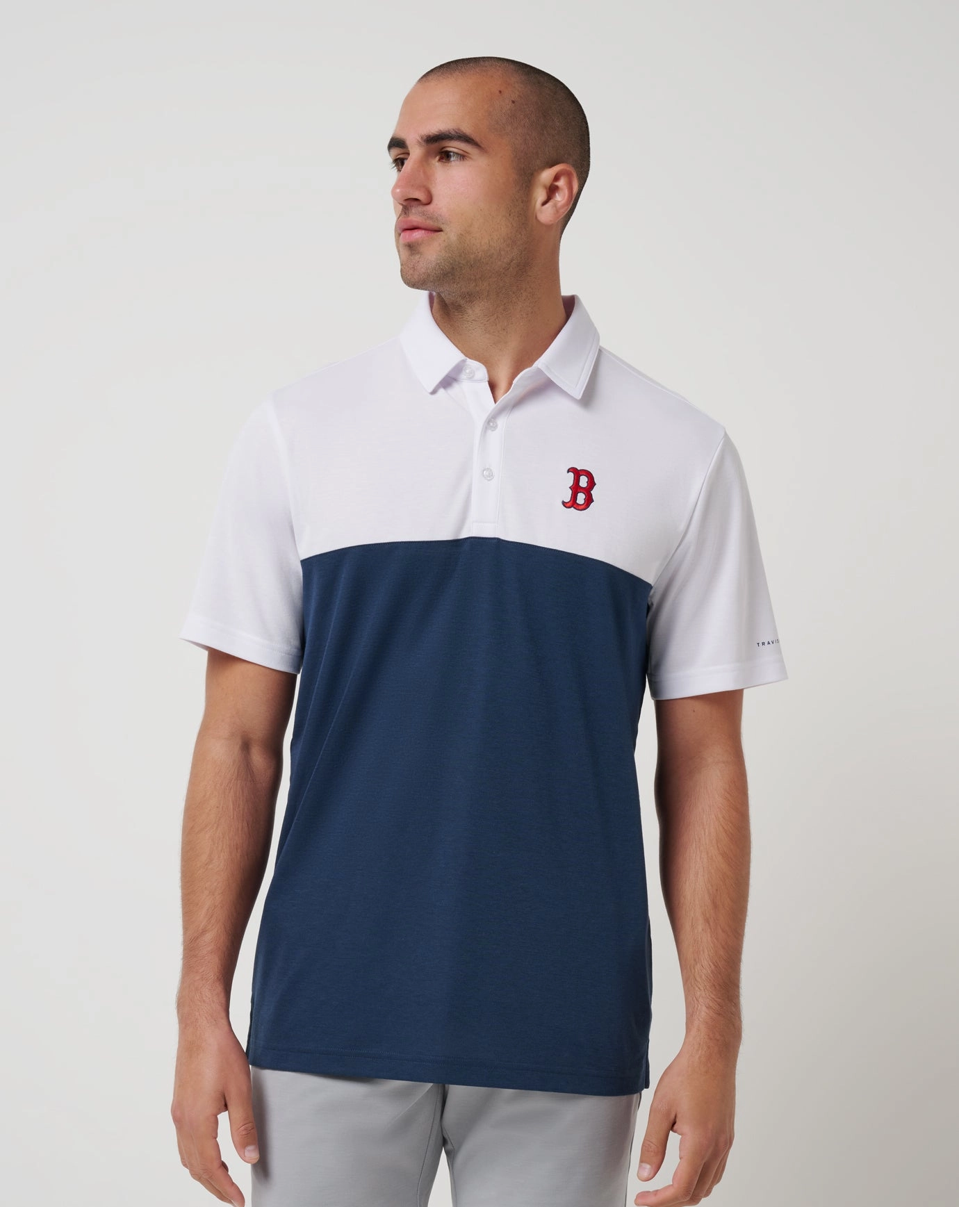 Lightweight Weave Boston Red Sox Home Run Leader Polo