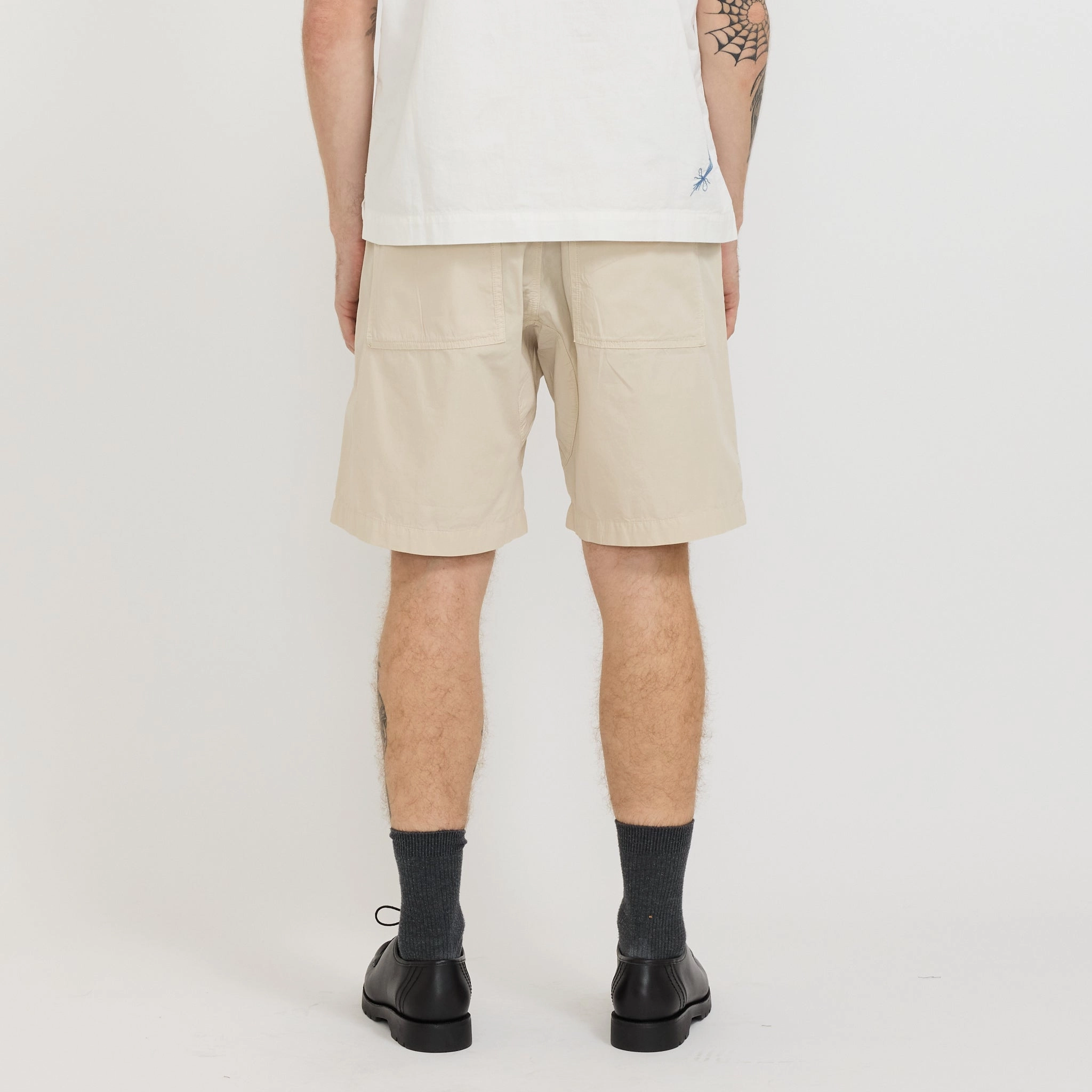 Poplin Chef Shorts White Oak Cozy Feel High-Performance Fit