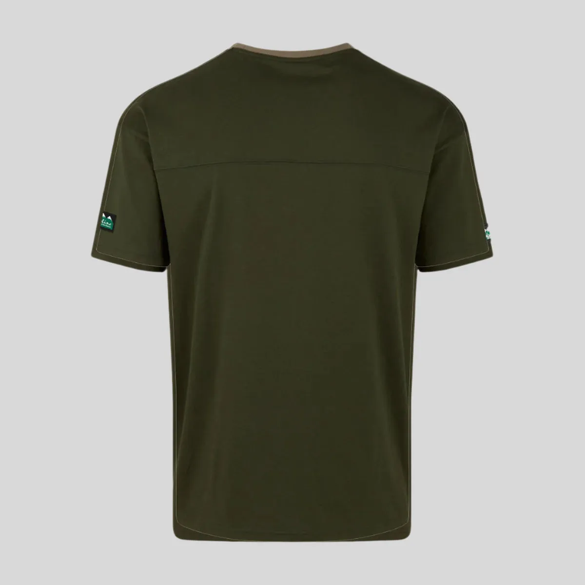 Simple Pullover Summer Wardrobe Hose Down T-Shirt Olive