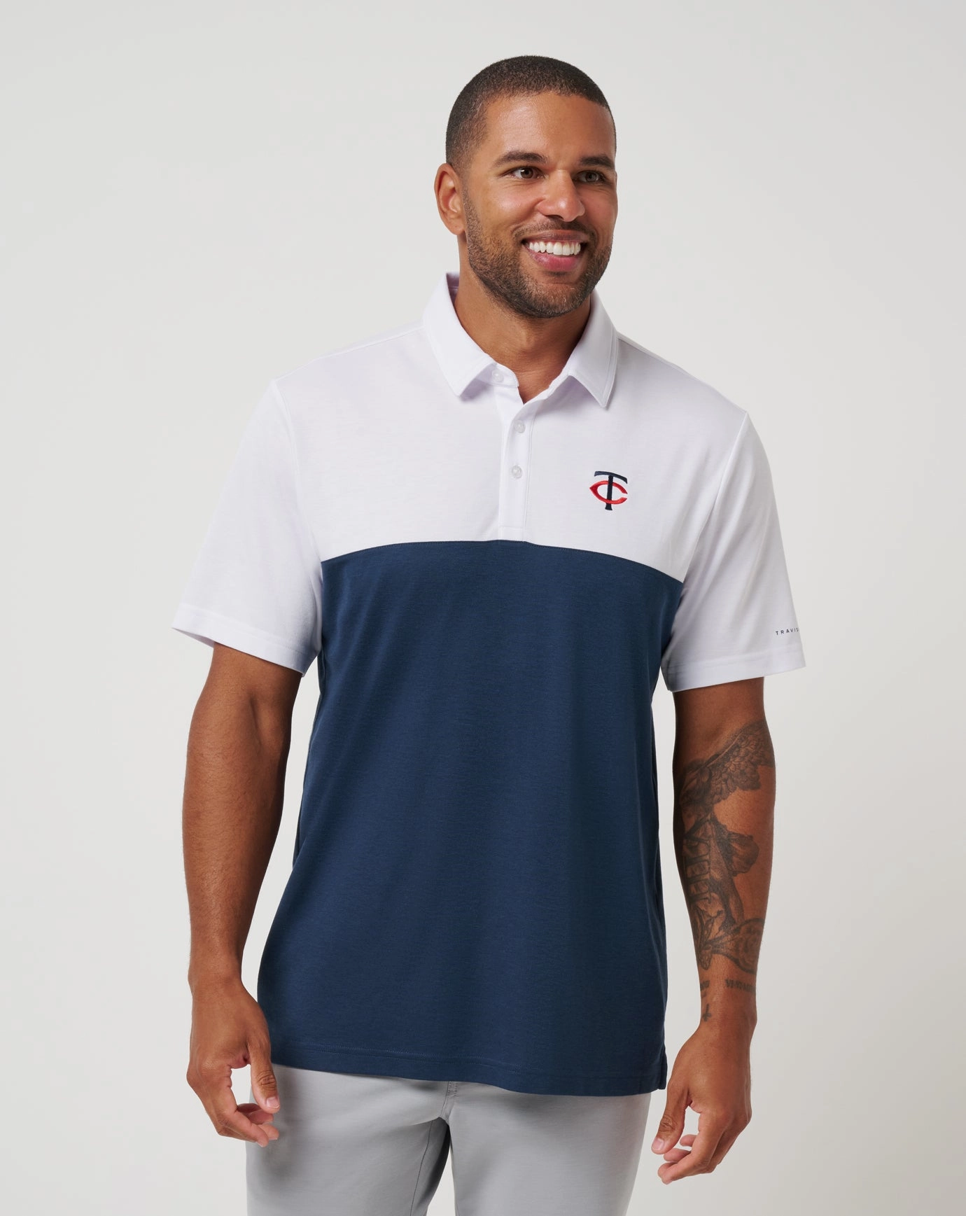 Minnesota Twins Home Run Leader Polo Timeless Style Micro Perforated Fabric