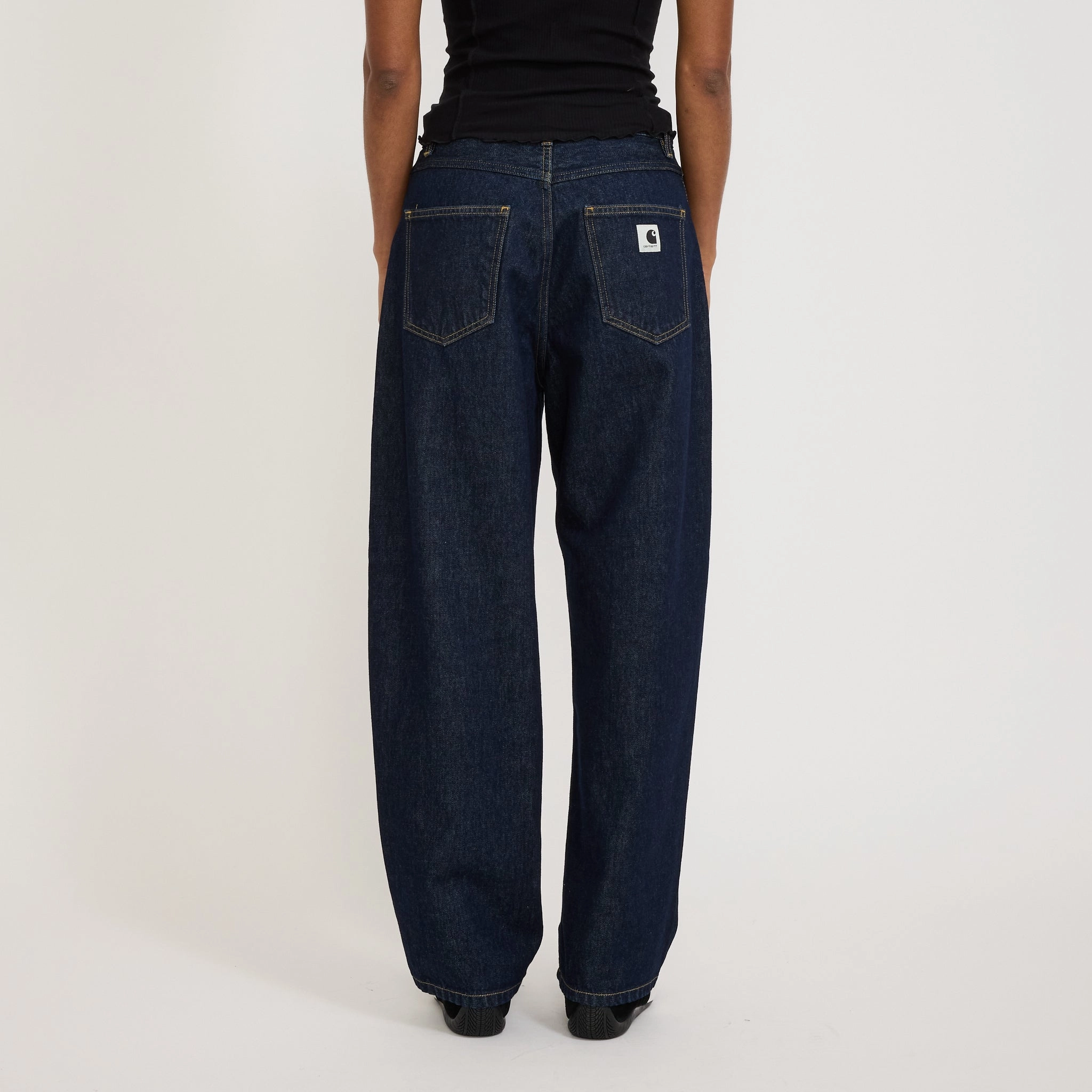 Women's Brandon Pant Blue Rinsed Sharp Silhouette