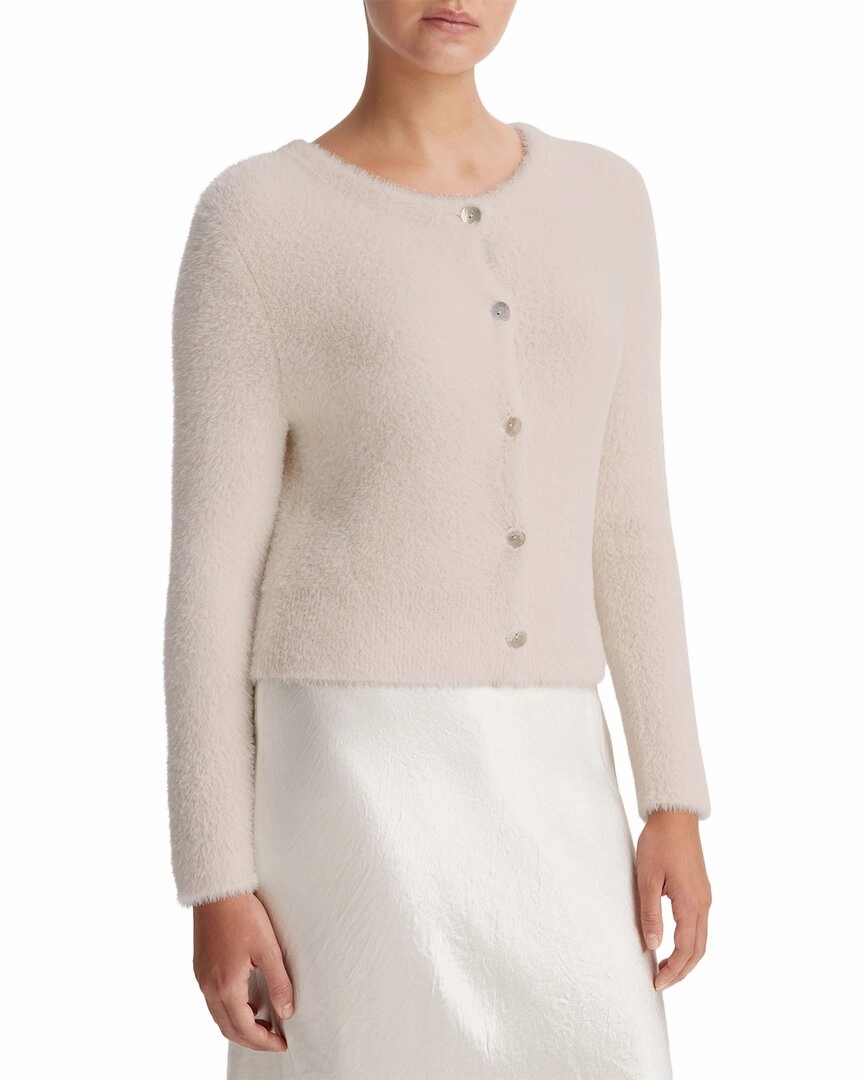 Vince Eyelash Cardigan Zero Waste Manufacturing