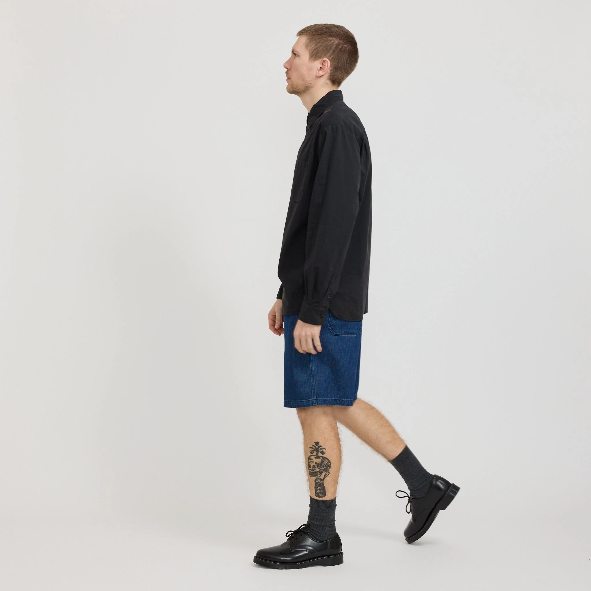 No Ride Up Design Norris Shorts Indigo