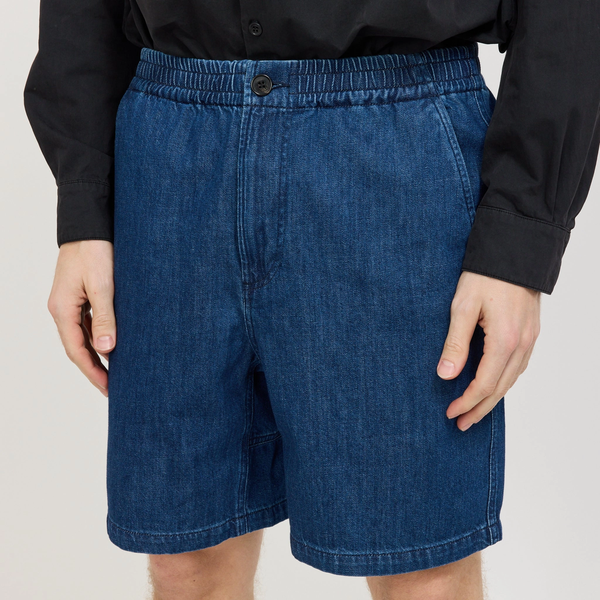 Norris Shorts Indigo Non Irritating Seams Relaxed Waistband