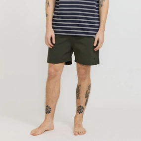 Hauge Recycled Nylon Swimmers Black Olive Glide On Waist System Reflective details