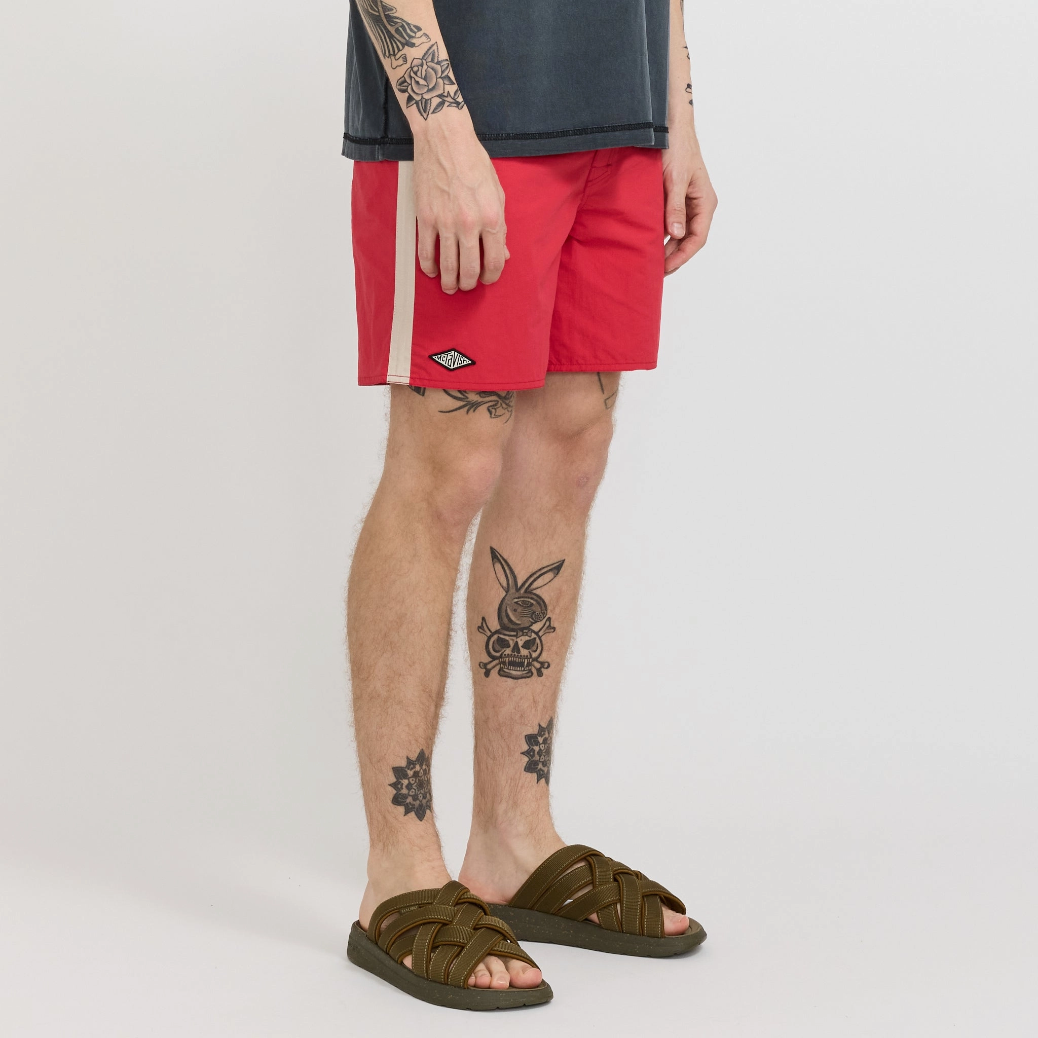 Ripstop Boardshort Red Fit Design Movement Ready