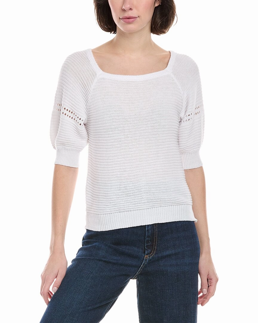 Rain   Rose Textured Rib Sweater Flexible Waistband Layered Must-Have
