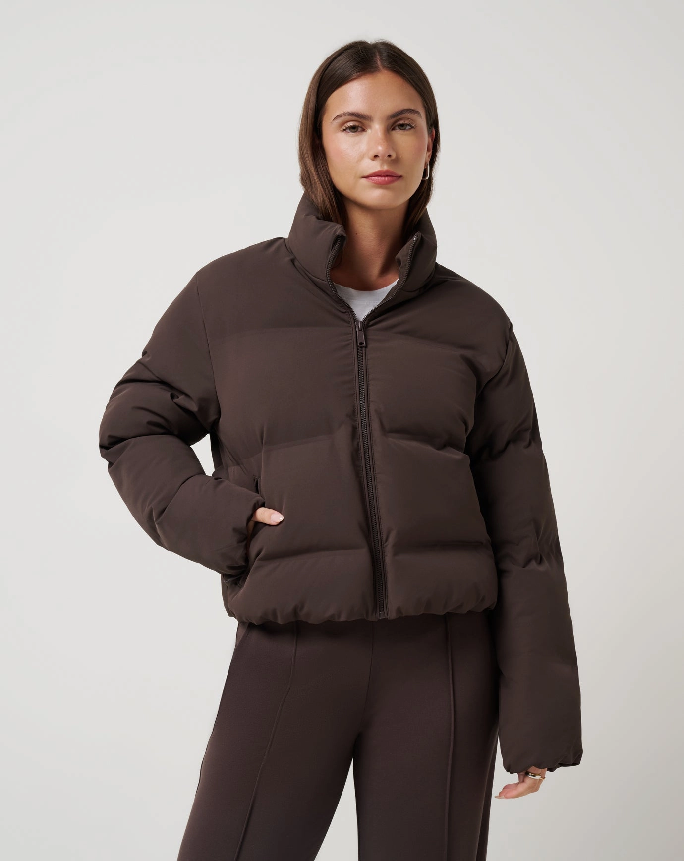 Smooth Glide Fasteners Moontide Bonded Puffer Jacket
