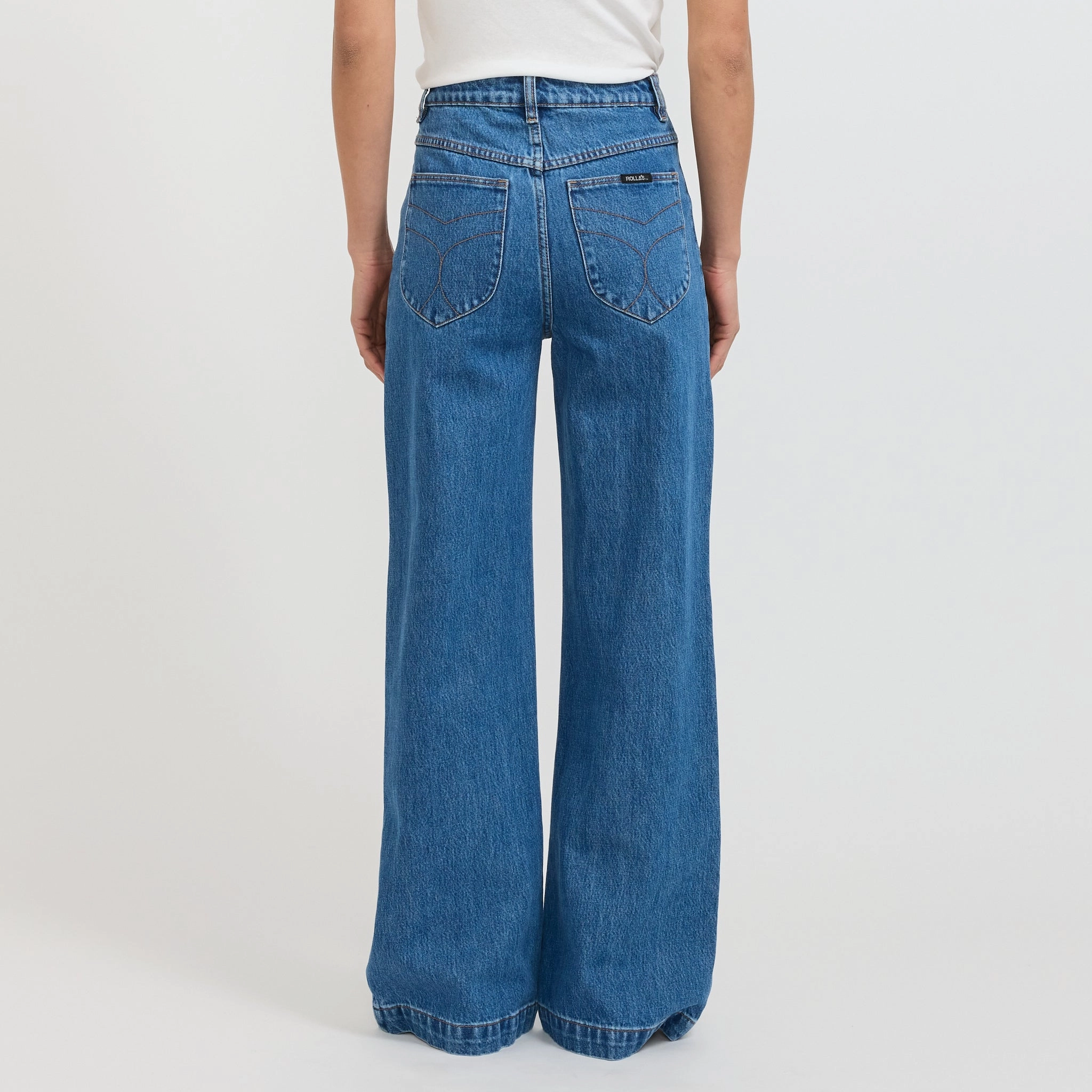 Sailor Jean Long Ashley Blue Minimalist Pocket Layout