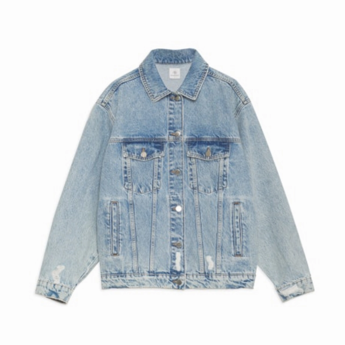 Modern Minimalist Rainy Day Rory Jacket Vintage Blue