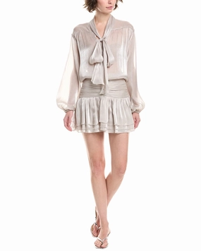 Petite Fit REVERIEE 2pc Top & Skirt Set