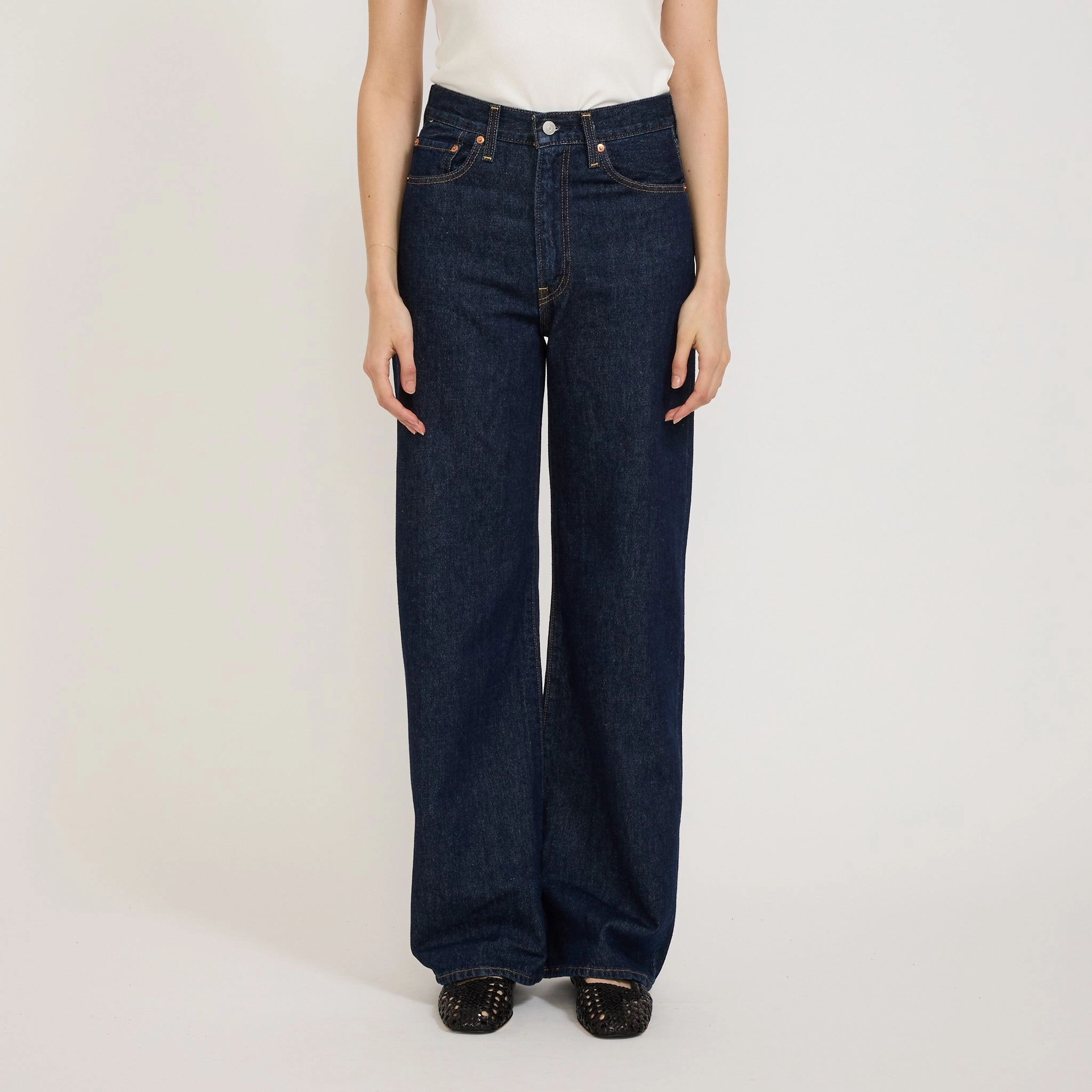 Ribcage Wide Leg Shaded View Tapered Leg Profile