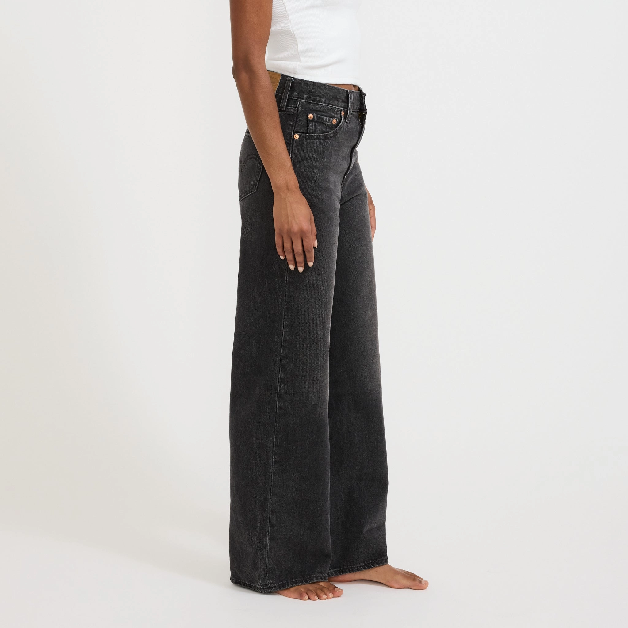 Work Ready Earthy Weekend Warrior Creative Look Modern Ribcage Wide Leg Swipe Up