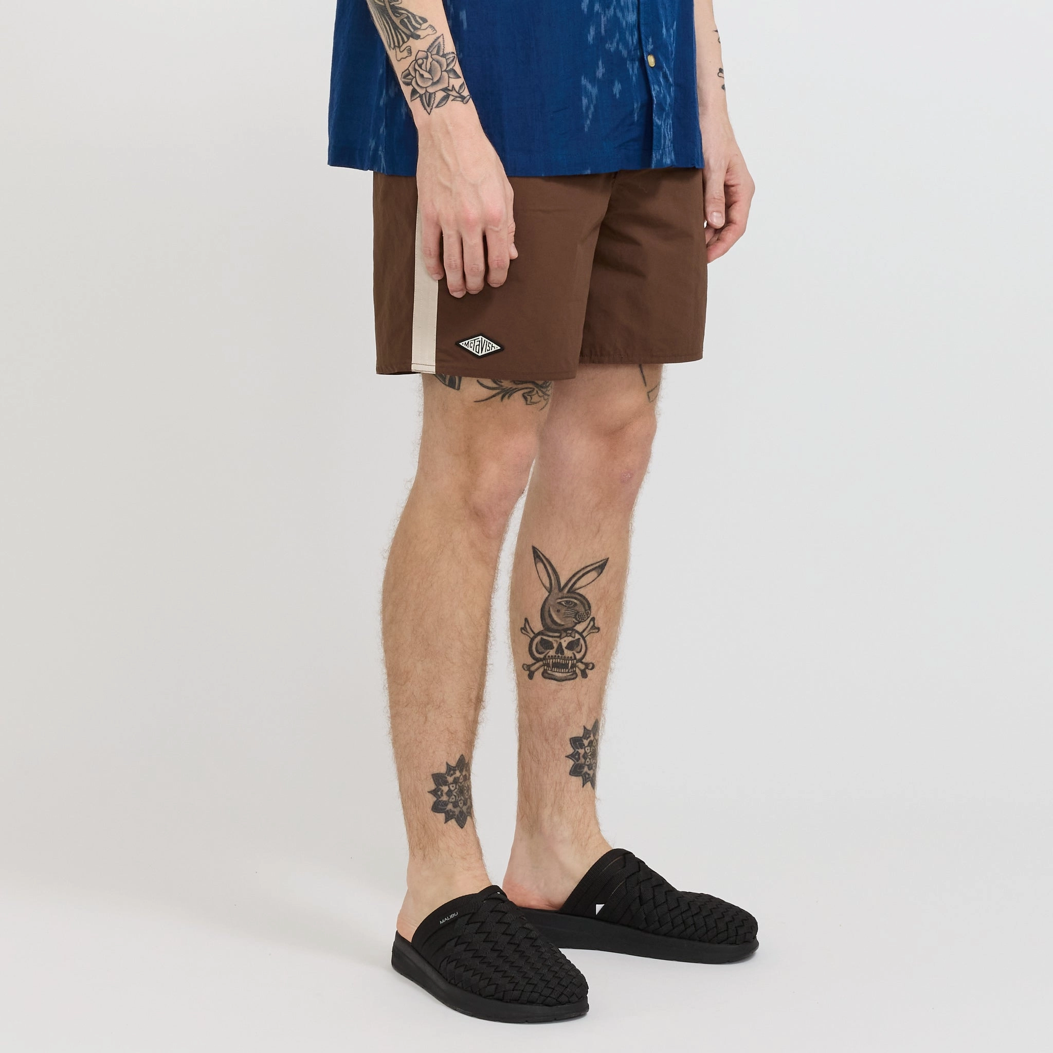 Summer Fashion Ripstop Boardshort Brown