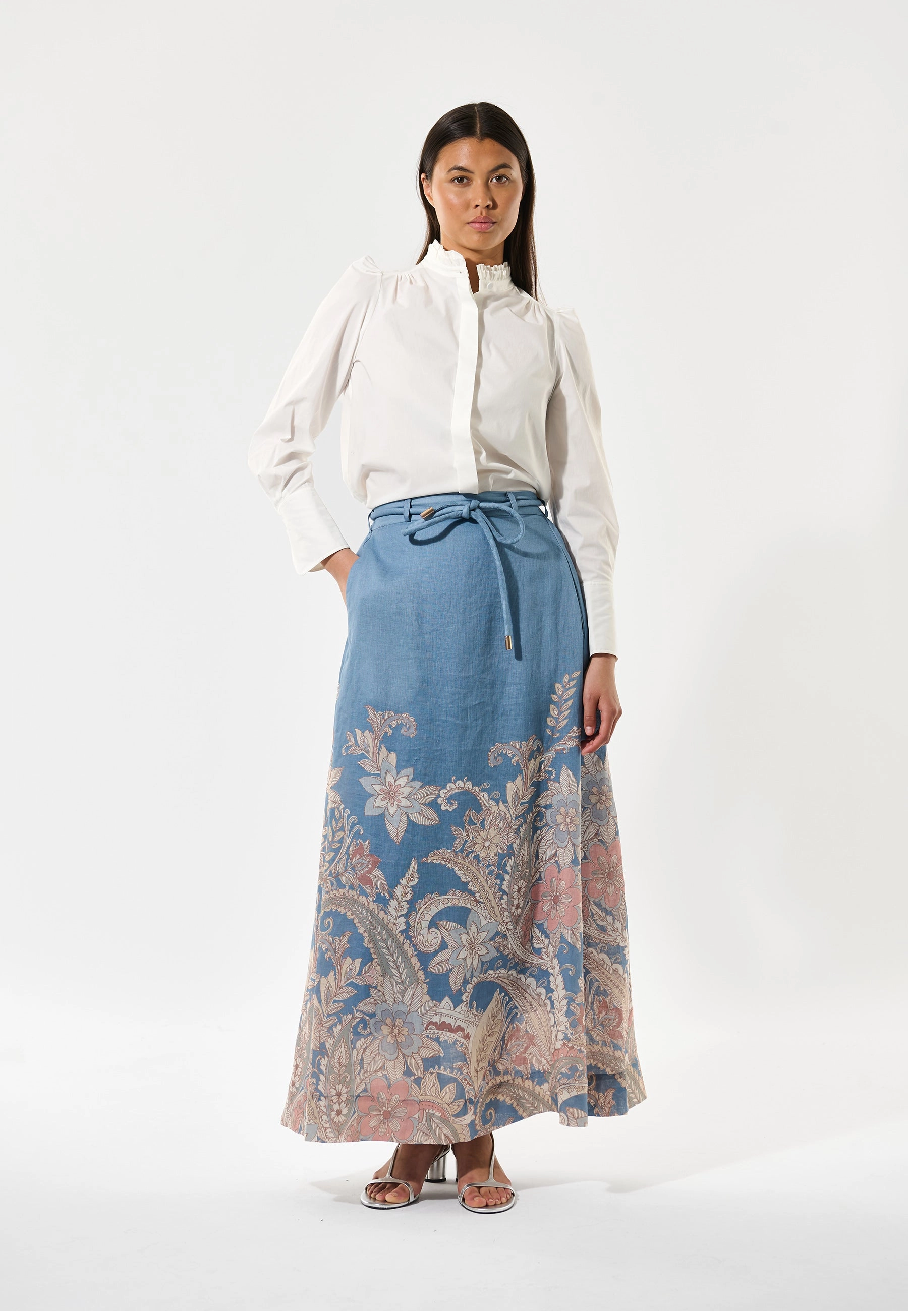 Robertadea Blouse - Nat. White Compression Gradient Soft Touch