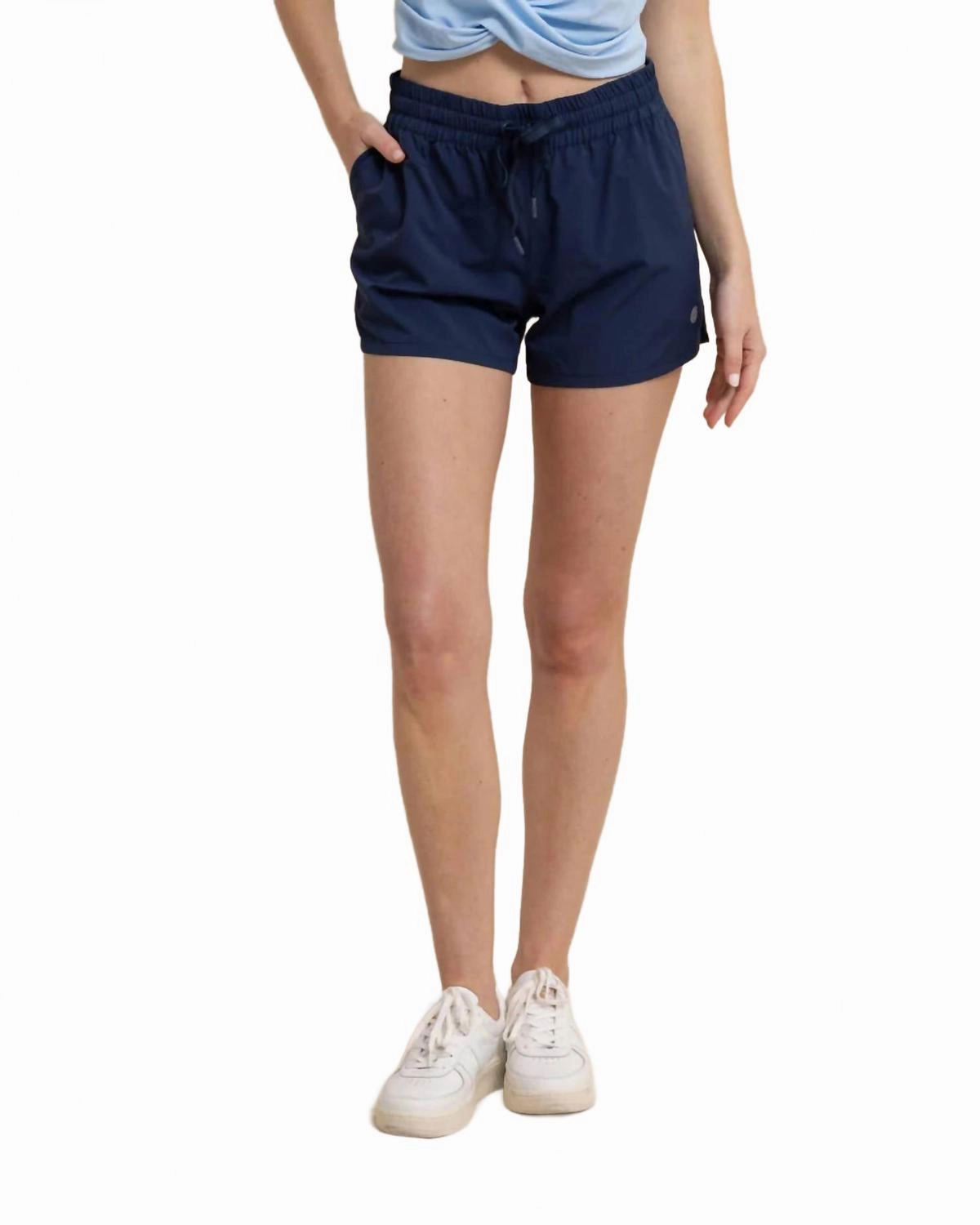 Sammie Intercoastal Performance Short In Dress Blue Flexible Waistband