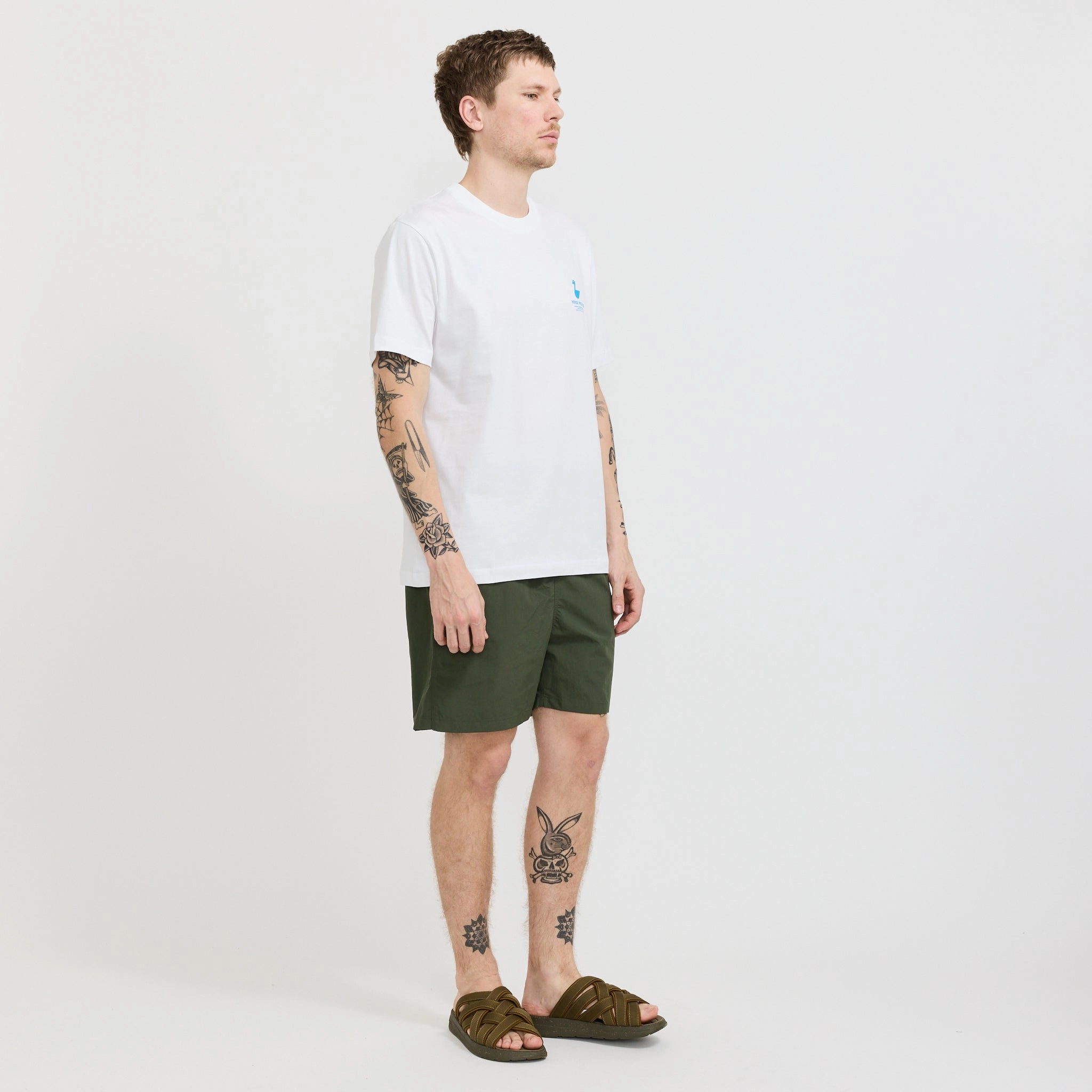 Comfort Stretch Hauge Recycled Nylon Swimmers Spruce Green