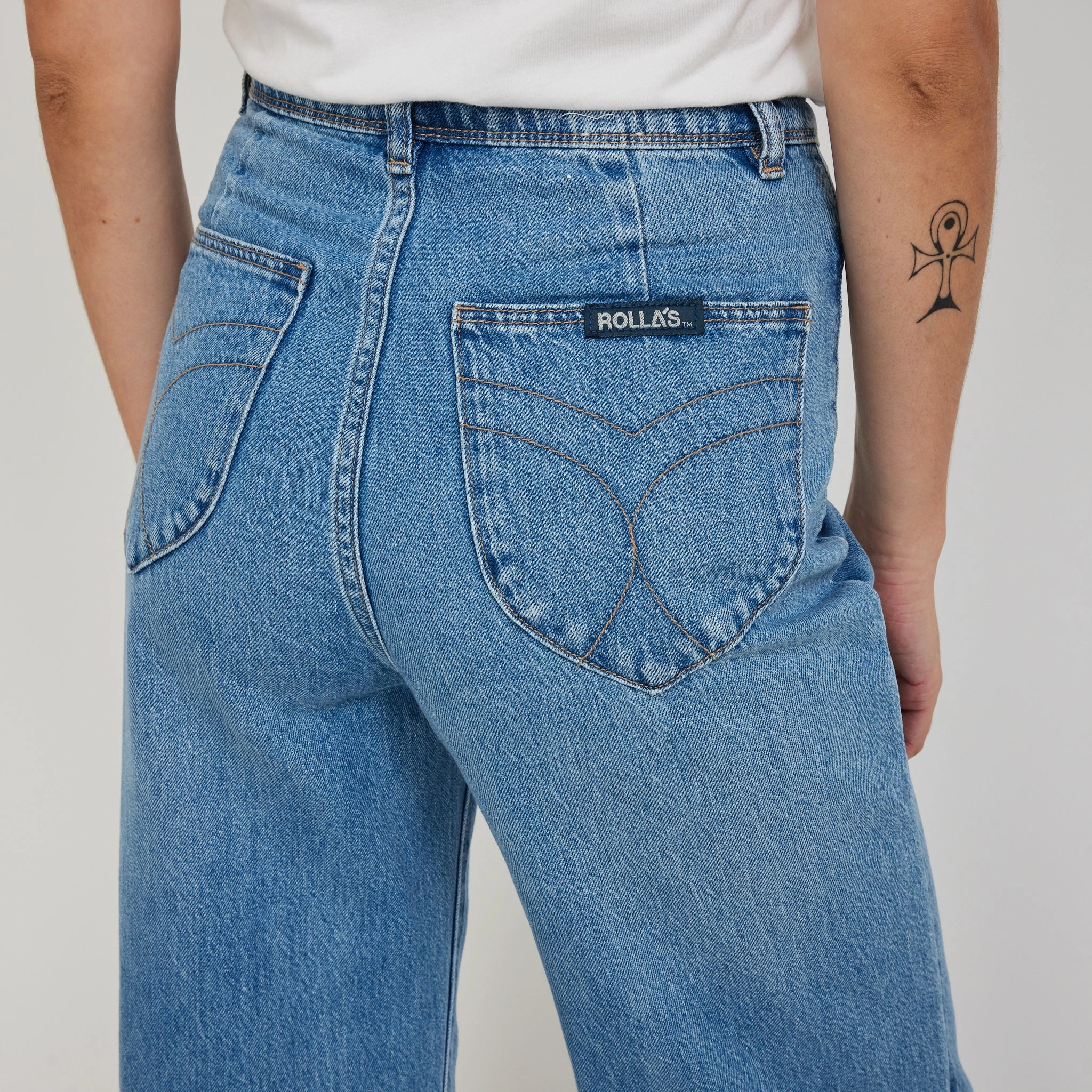 Sailor Pant Lyocell Bootcut style Strong Stitch