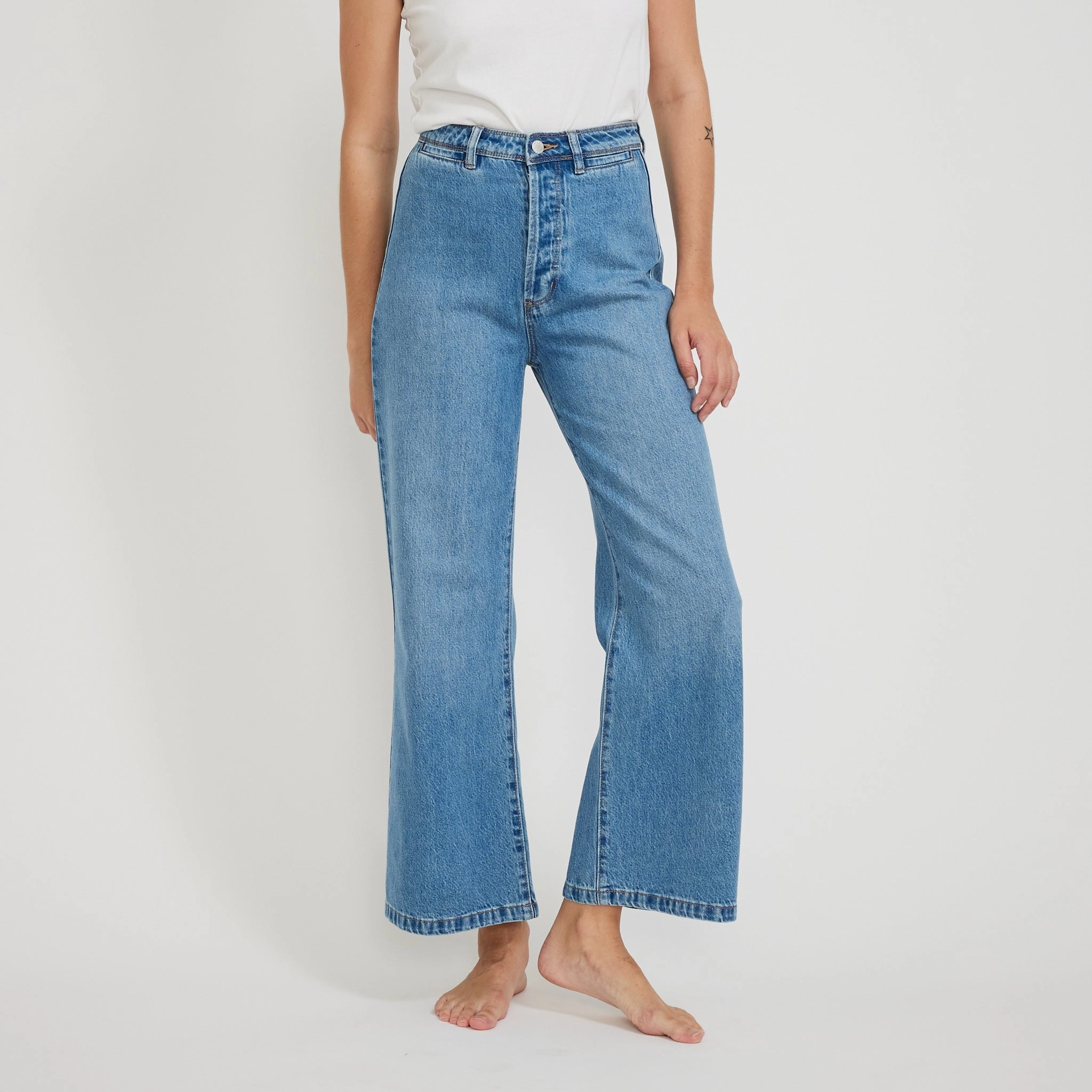 Sailor Pant Lyocell Streetwear Fan Beach Day