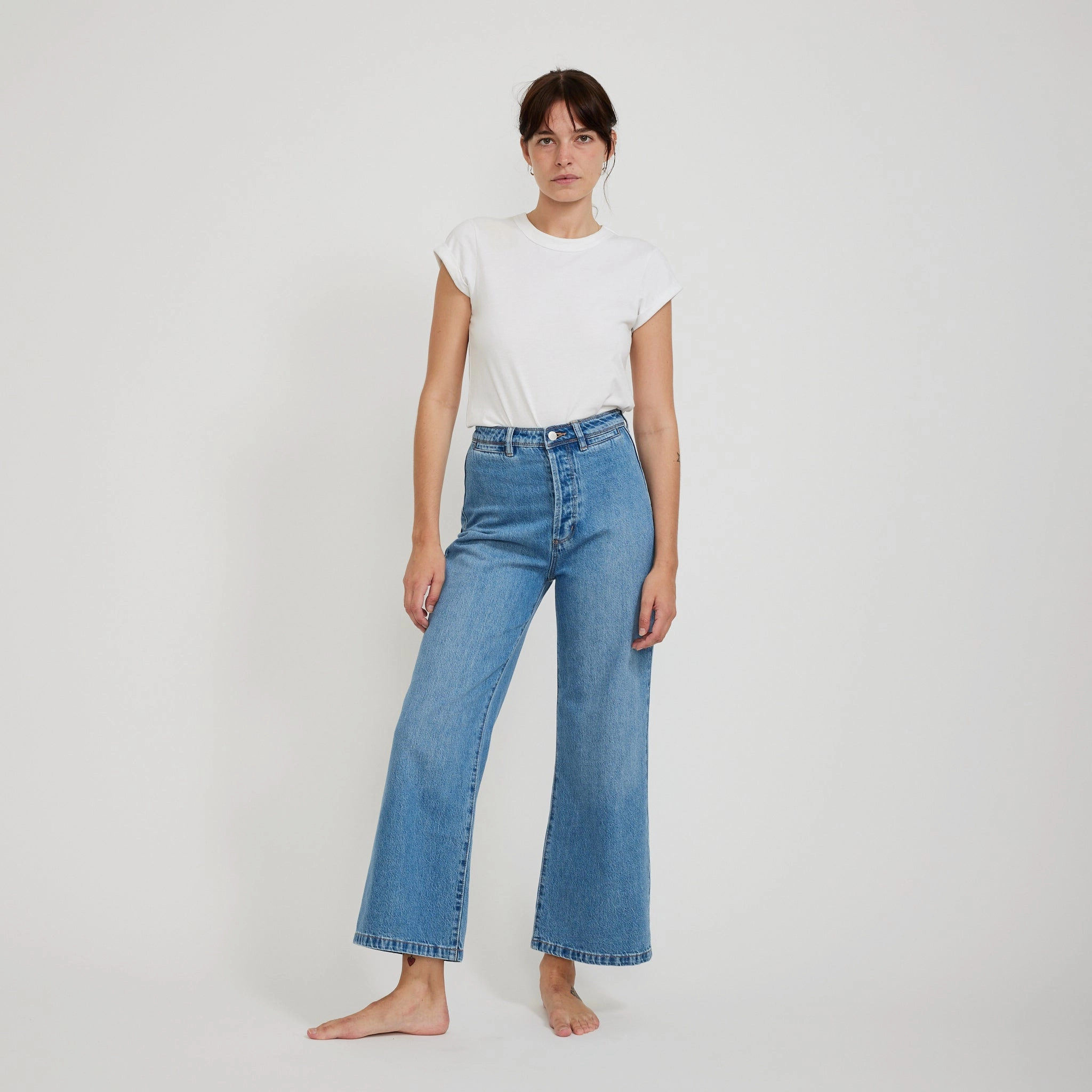 Relaxed Basics Daily Uniform Sailor Pant Lyocell