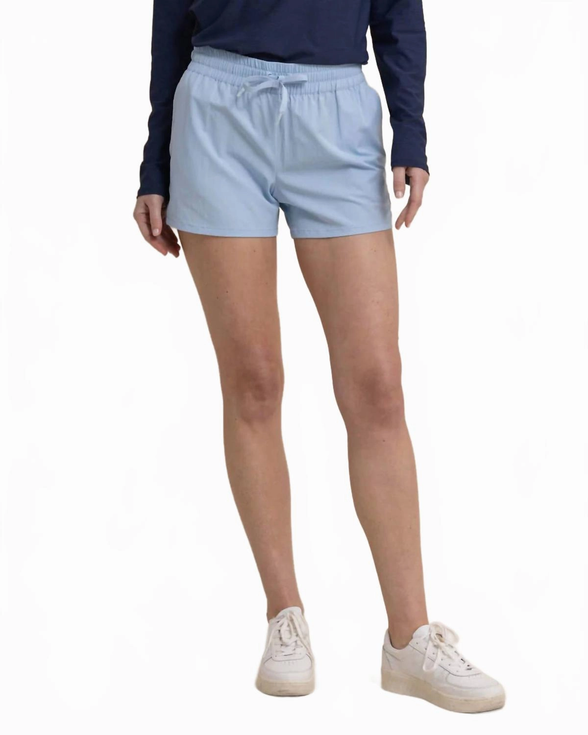 Lightweight Construction No Ride Up Design Sammie Intercoastal Performance Short In Clearwater Blue