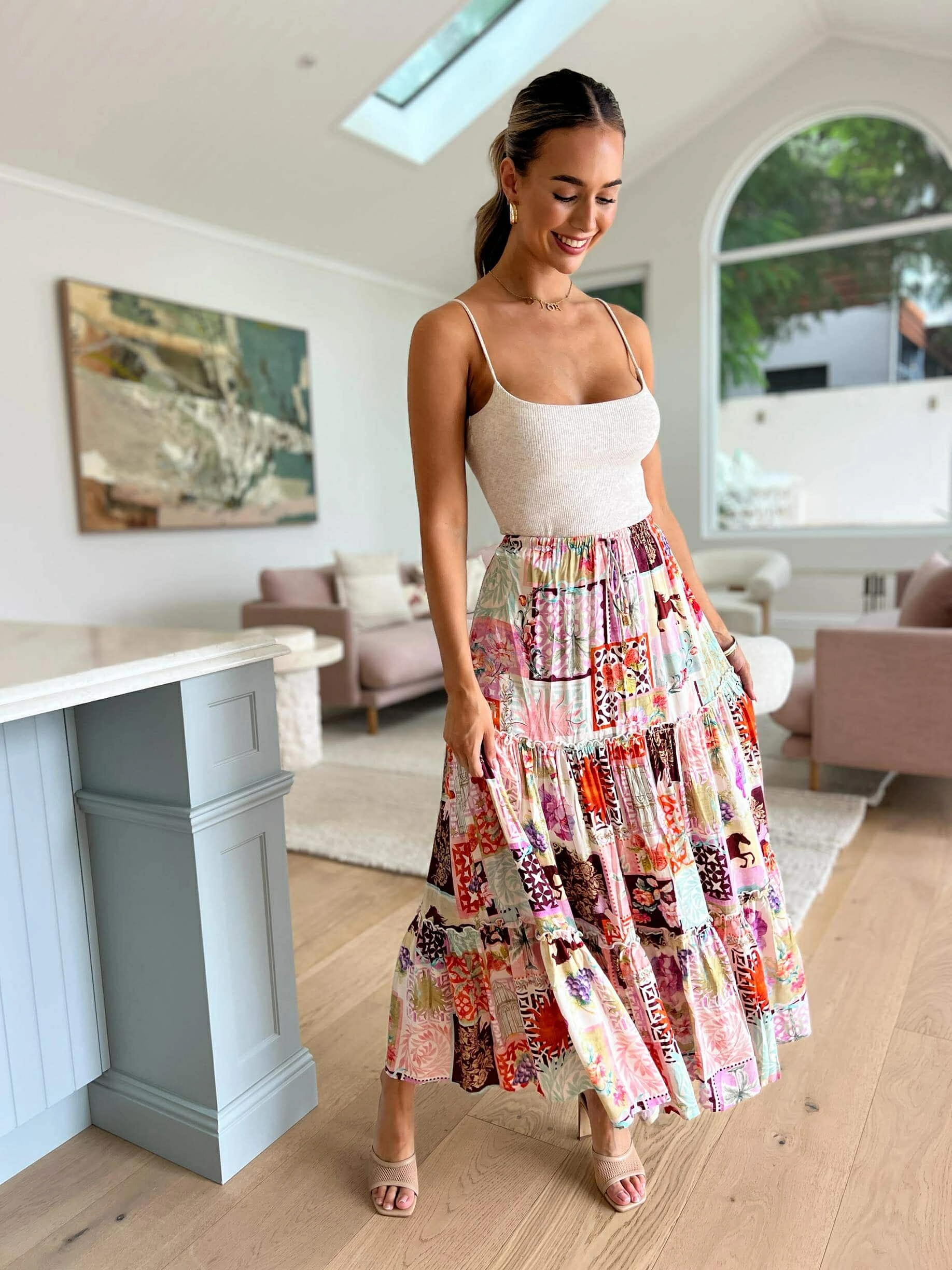 SAVEIRA SKIRT Limited Release Eco Friendly Dye