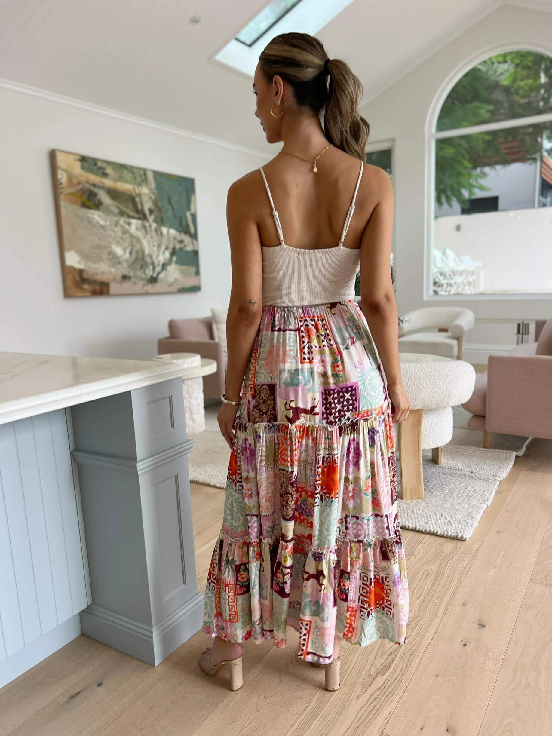 SAVEIRA SKIRT Twist Front