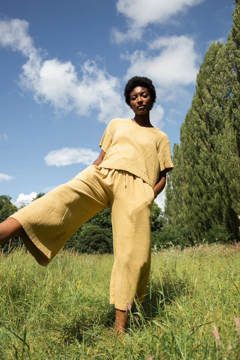 Abrasion Resistant Fabric Moisture Management Sawyer Organic Cotton Trouser in Straw