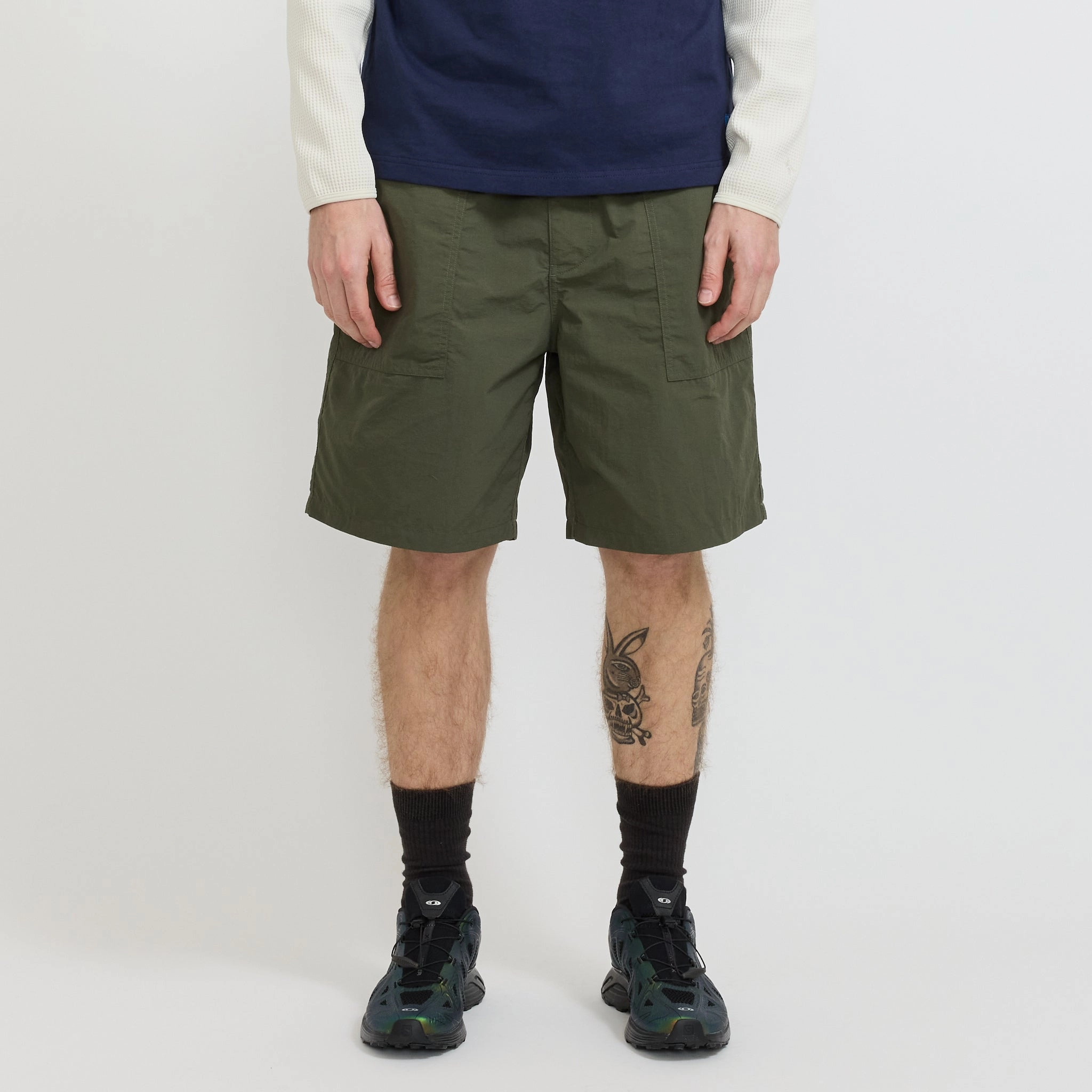 Lightweight Feel Scale Shorts Army