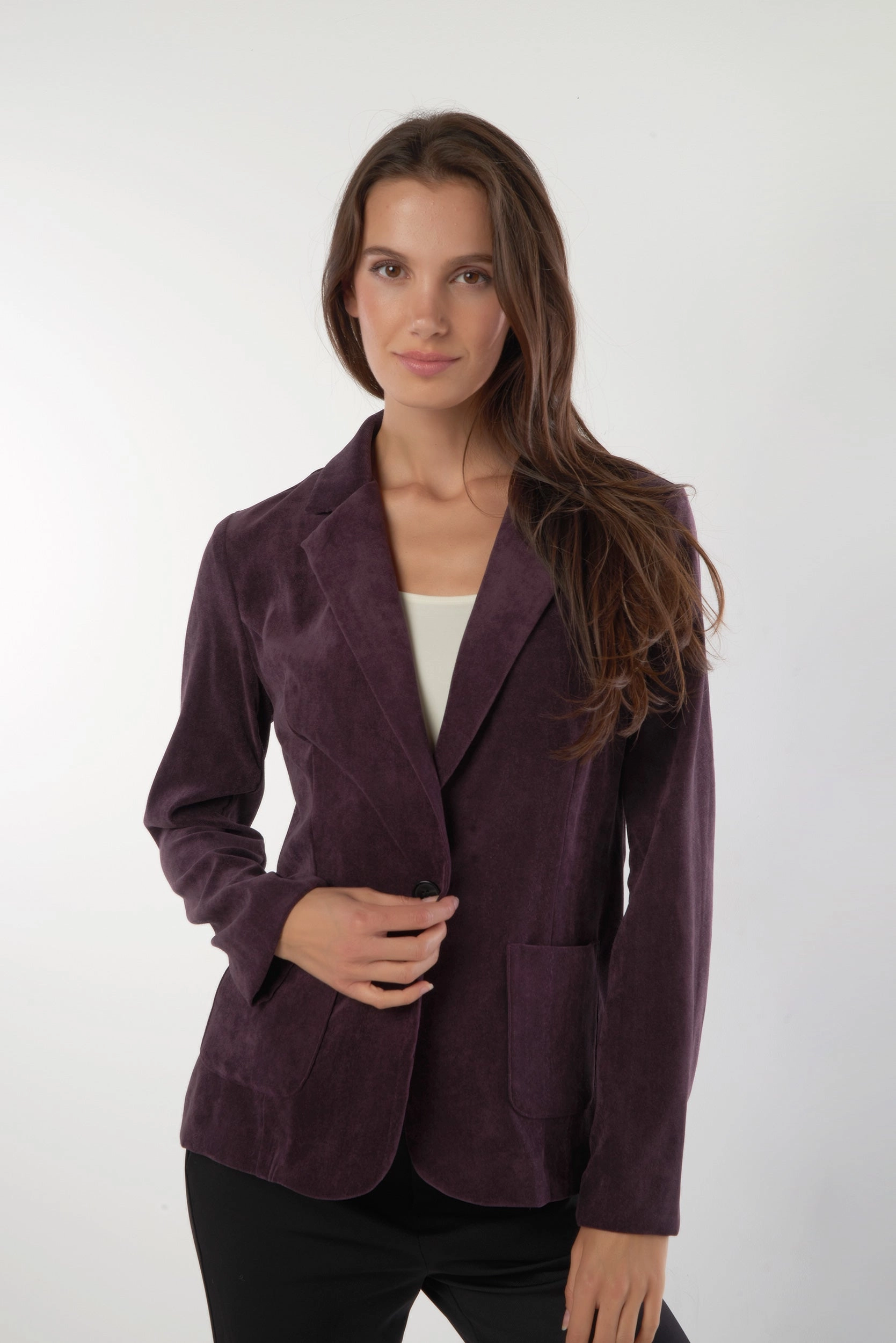 Multi Layer Option Veston en velour - MAULI - (R-B18)