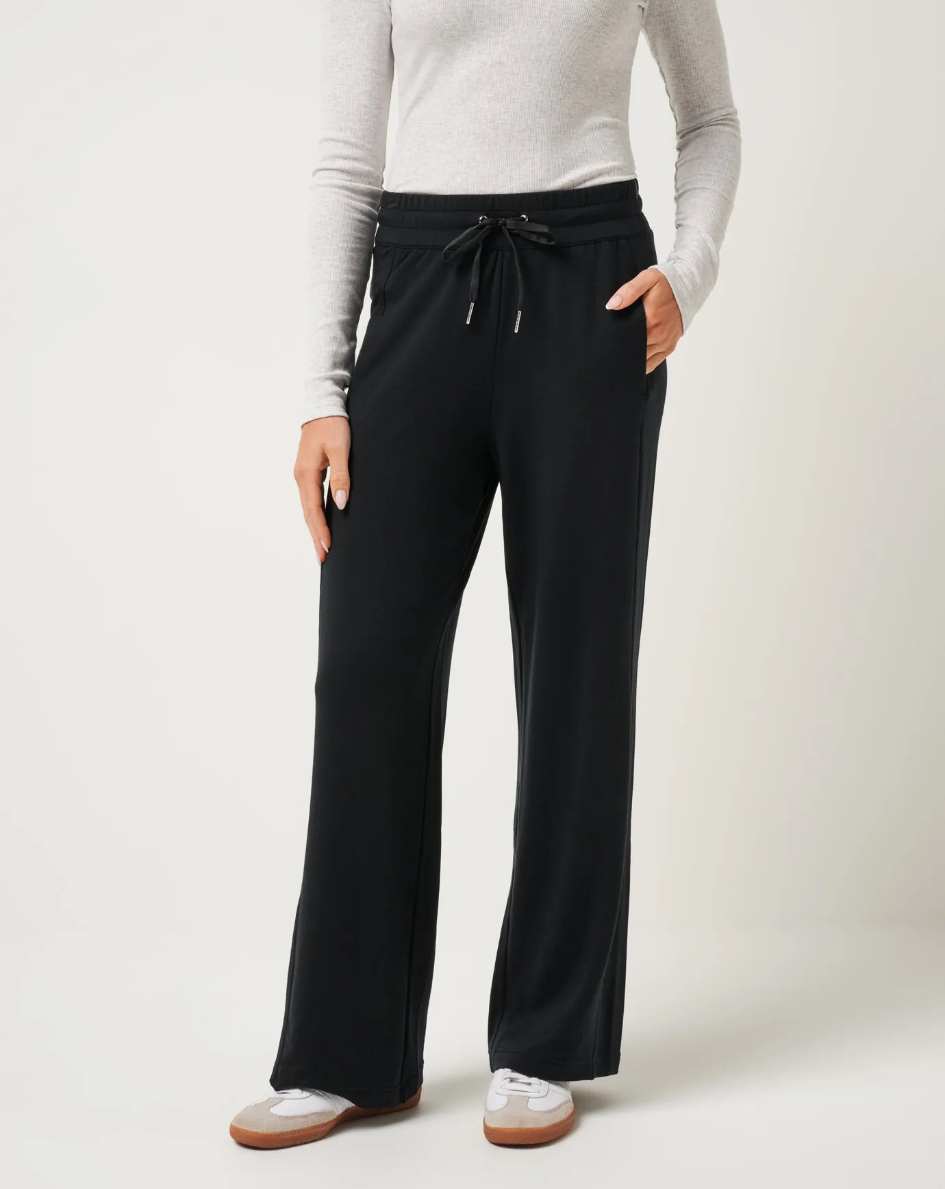 Core Flex high waisted Cloud Terry Wide Leg Pant