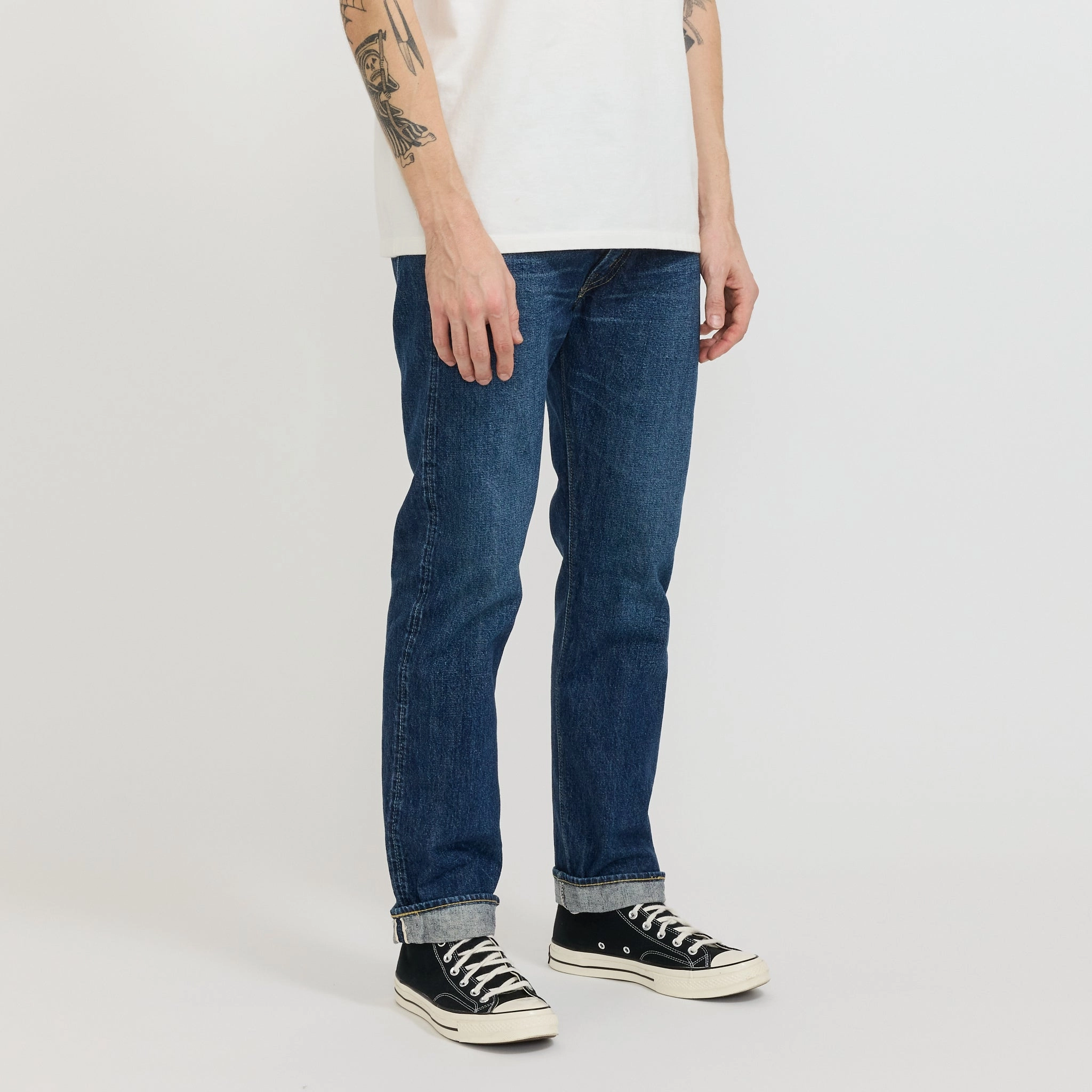 107 Ivy Fit Selvedge Denim 2 Year Wash Anti Fade Technology