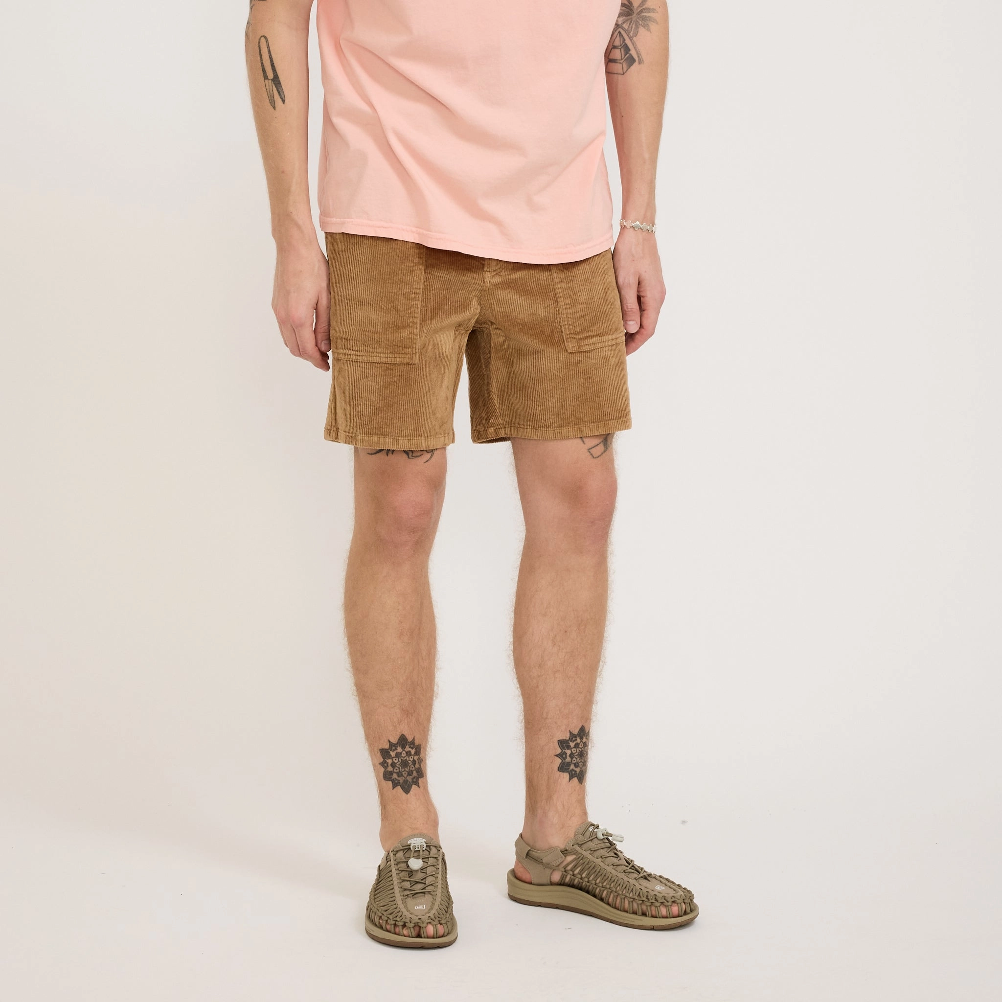 Shroom Shorts Almond Quick Dry Wear Fit