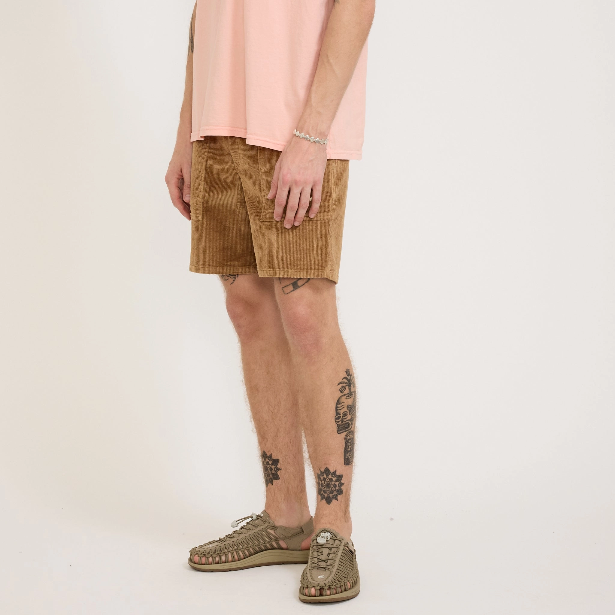Shroom Shorts Almond Effortless Comfort Summer Fashion