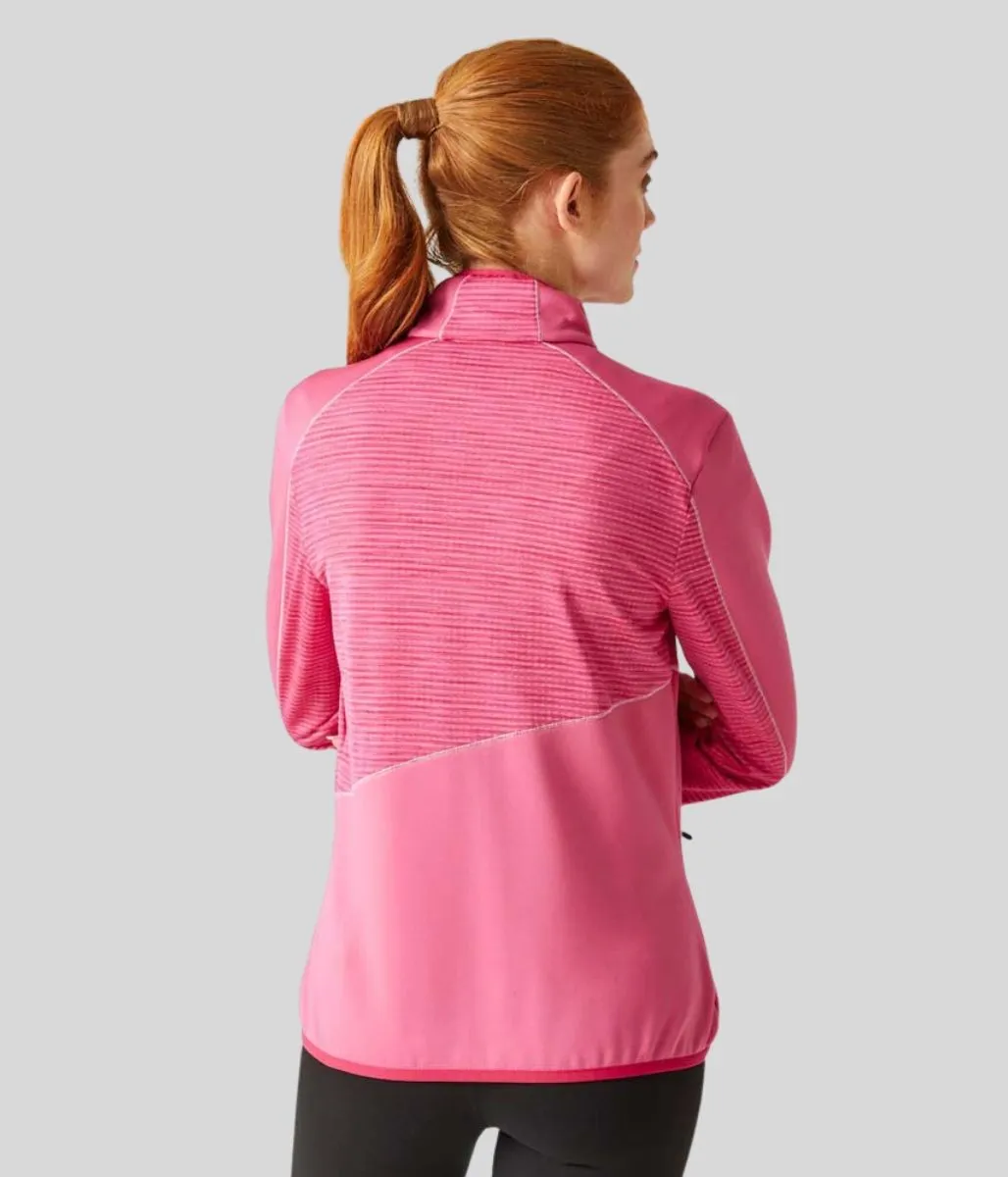 Pink Yare Lightweight Jacket Minimalist Aesthetic AdjustableDrawstring