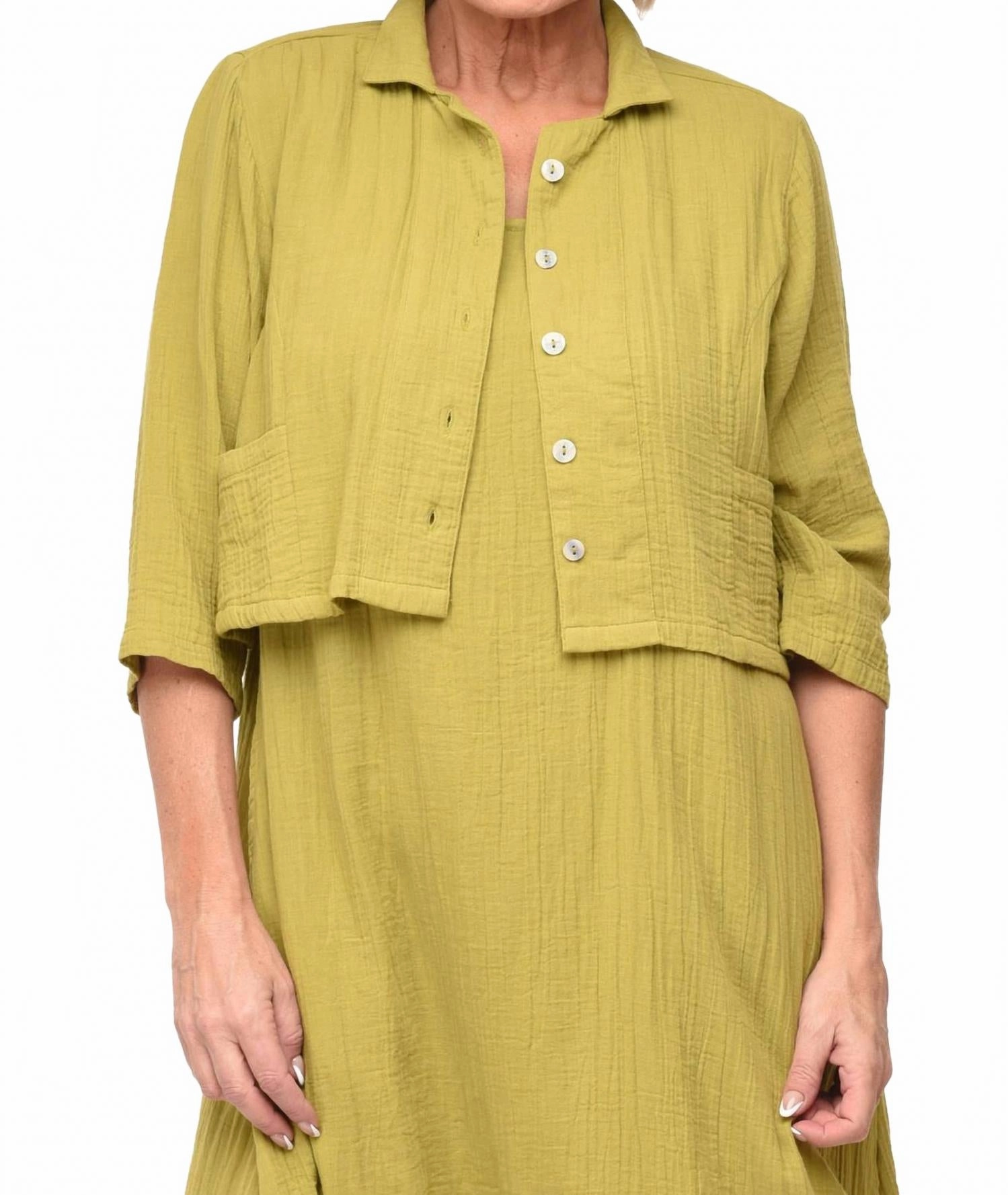 Parker Jacket Top In Sweet Pea Trendy Warmth