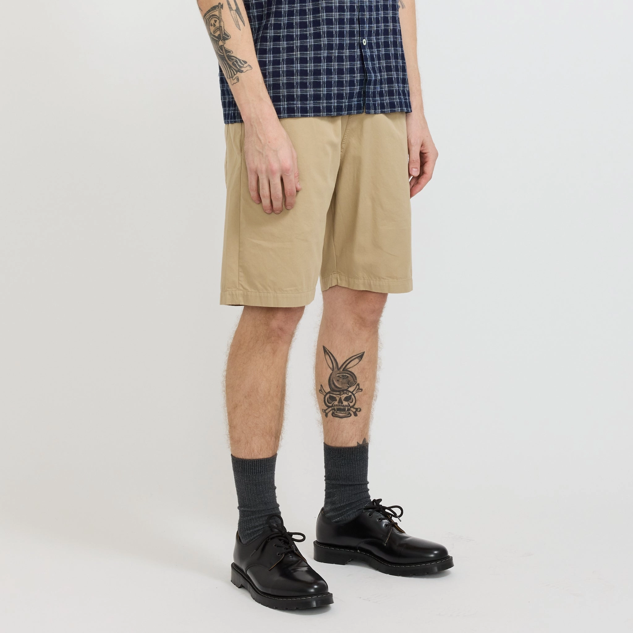 Simple Short Military Cotton Sand Effortless Look Outdoor Use