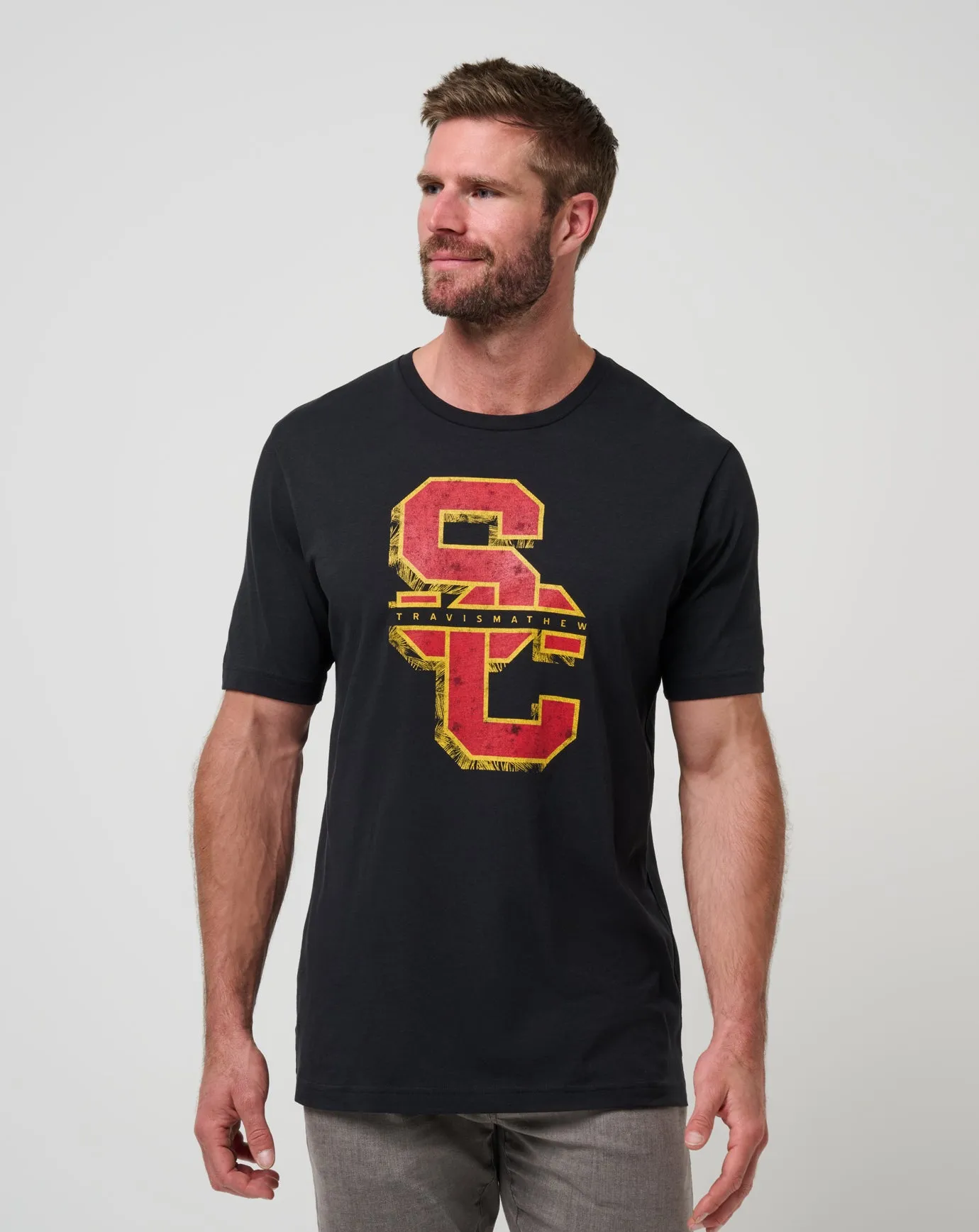 USC Fight Song Tee Flexible Waist Casual Ease