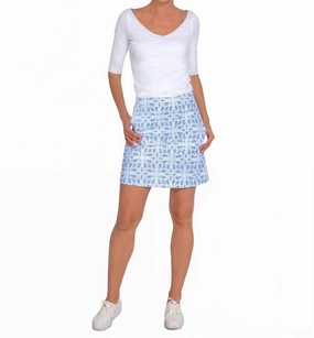 Smart Fit swimming suit alternative Skippy Skort Ring Toss In Navy