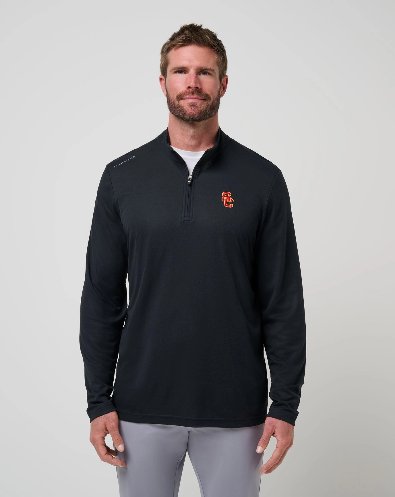 Rain Guard USC Time To Tailgate Quarter Zip