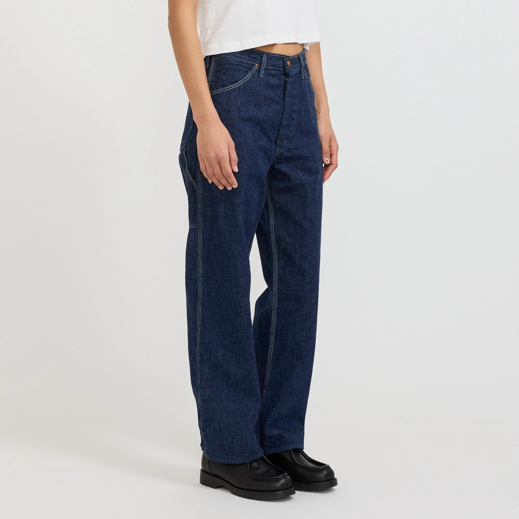 Womens Painter Pants One Wash No Fuss Wear Everyday Motion