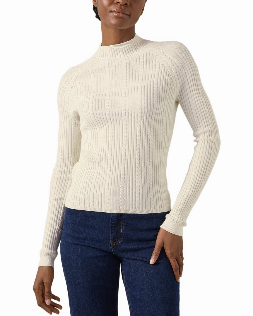 LK Bennett Wool-Blend West Knitted Top Snuggle Layers