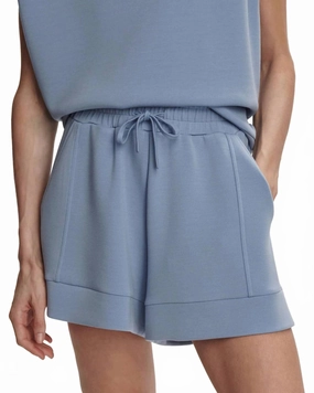 Atrium High Rise Short In Rain Blue Quick Evaporation Fabric