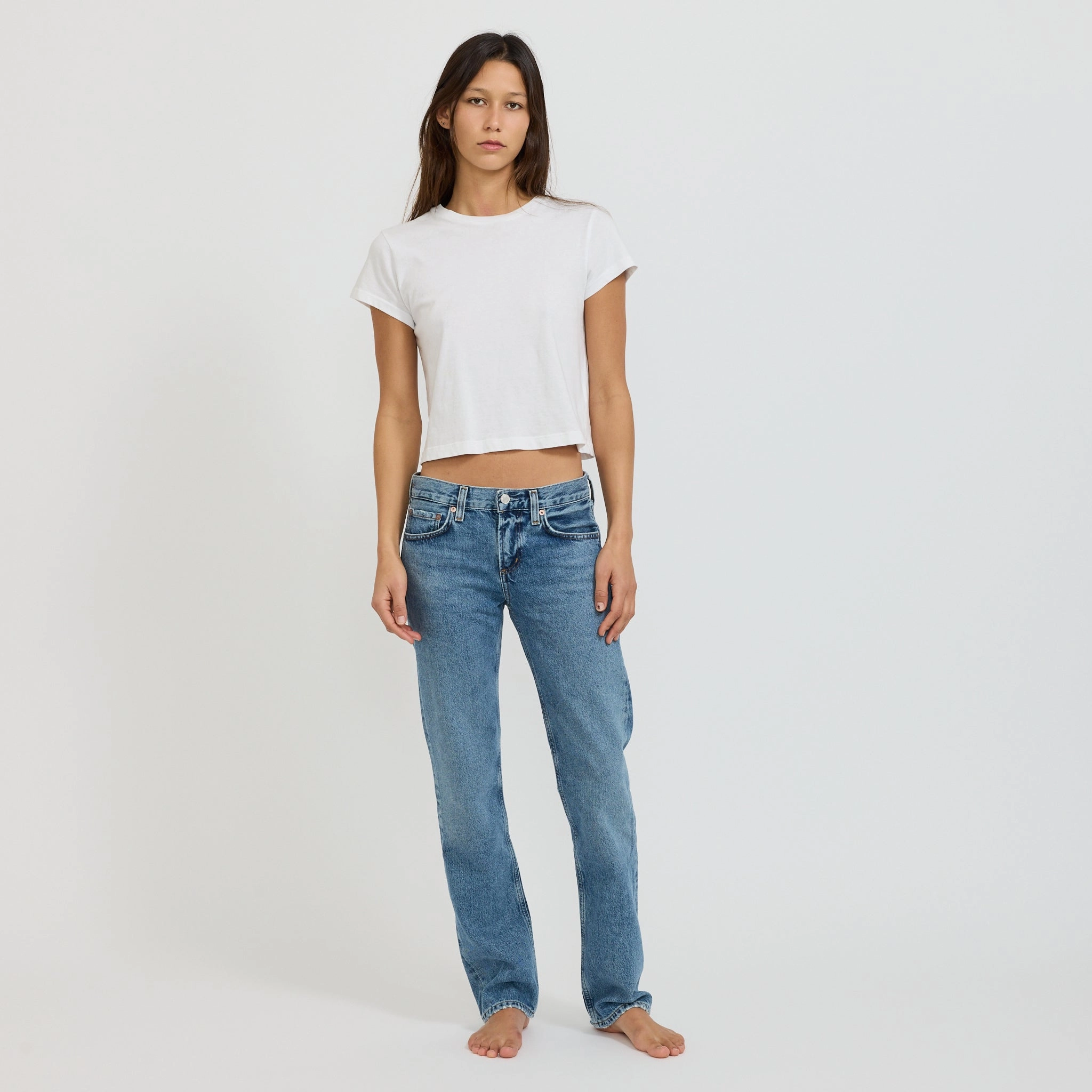 Stylish Sunny Vibes Low Rise Slim Downtown