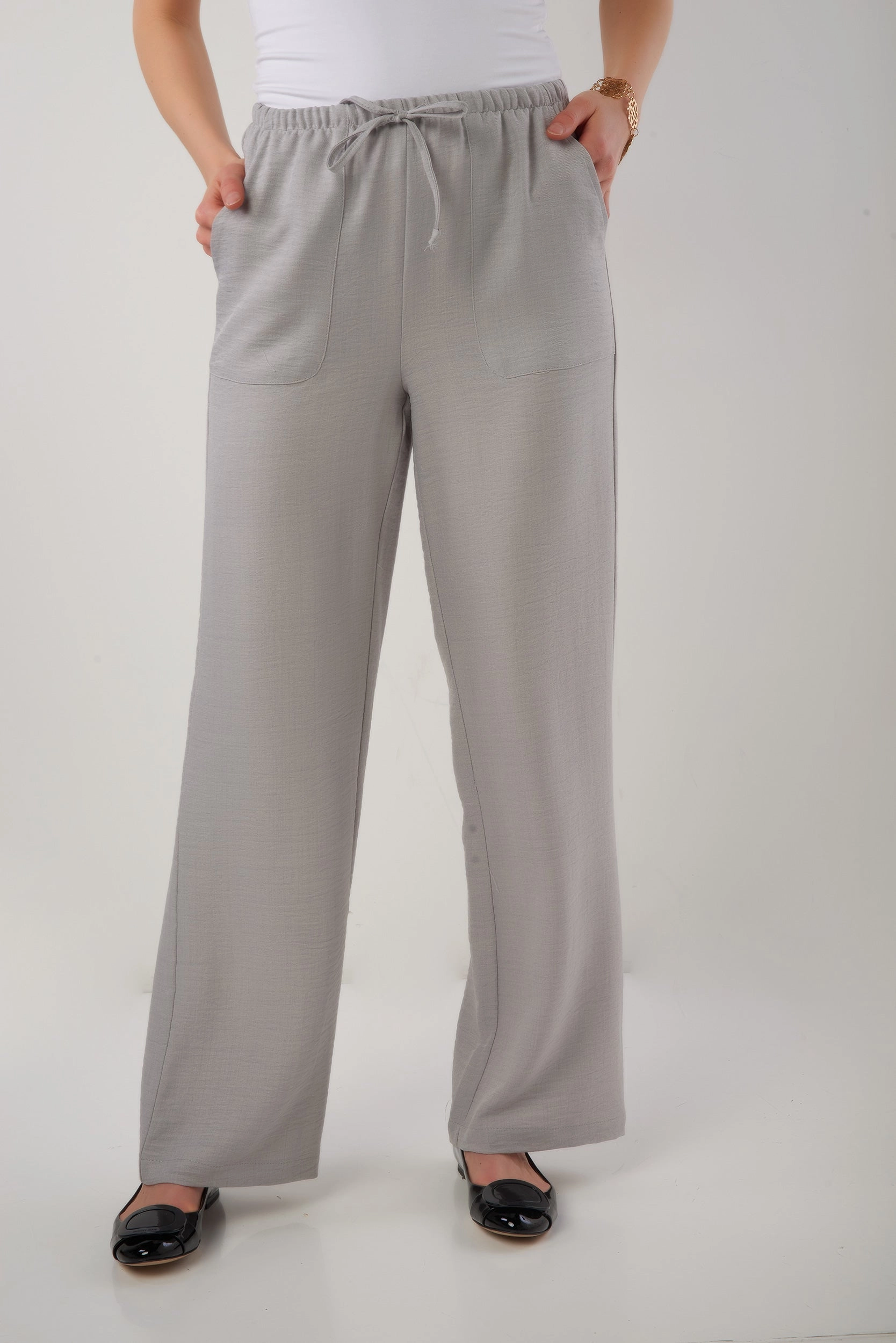 Comfort Layer Wear Pantalon ?? jambe large - BONI - (R-A11)