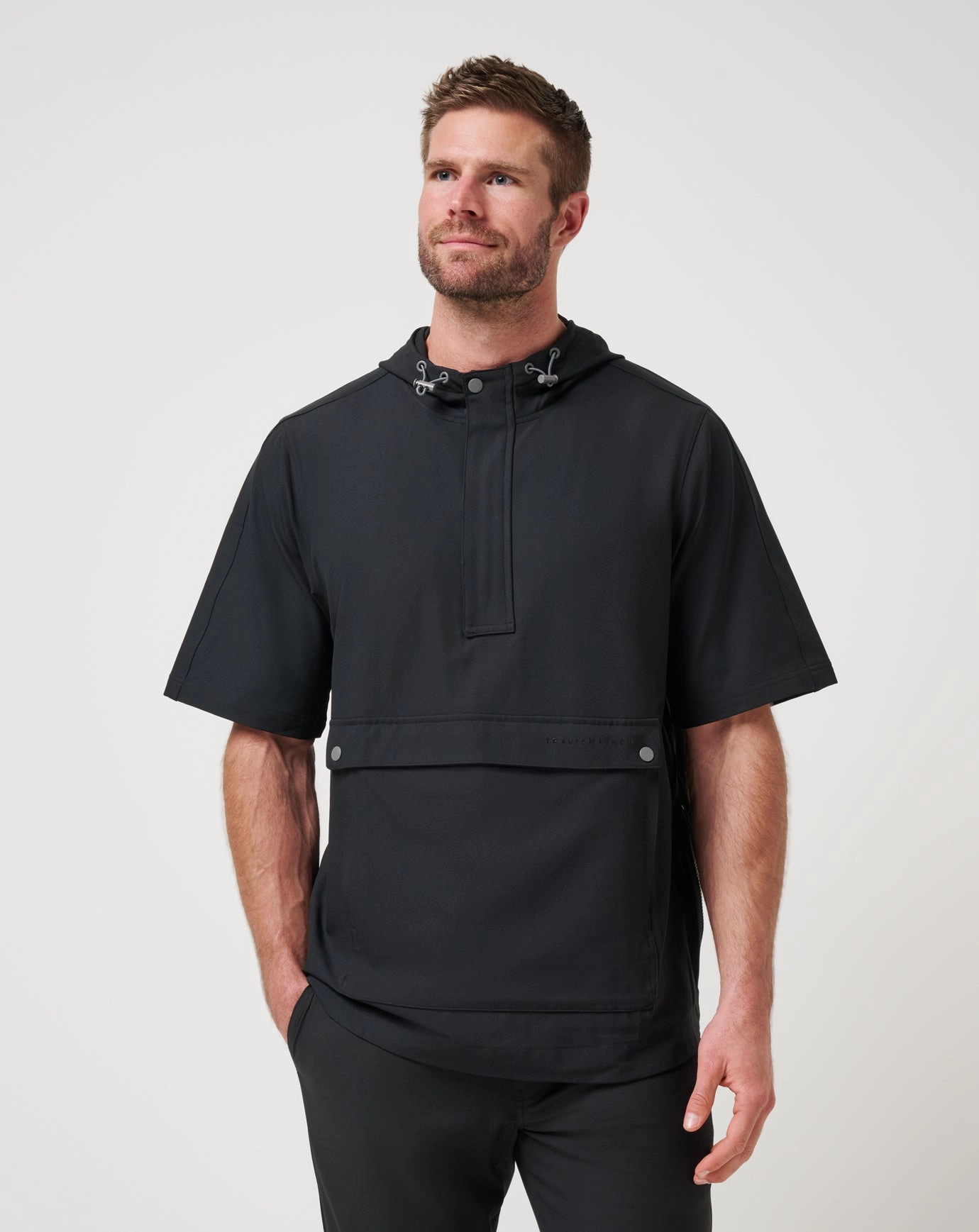 Stretch Knit Sport Mode Hoodie