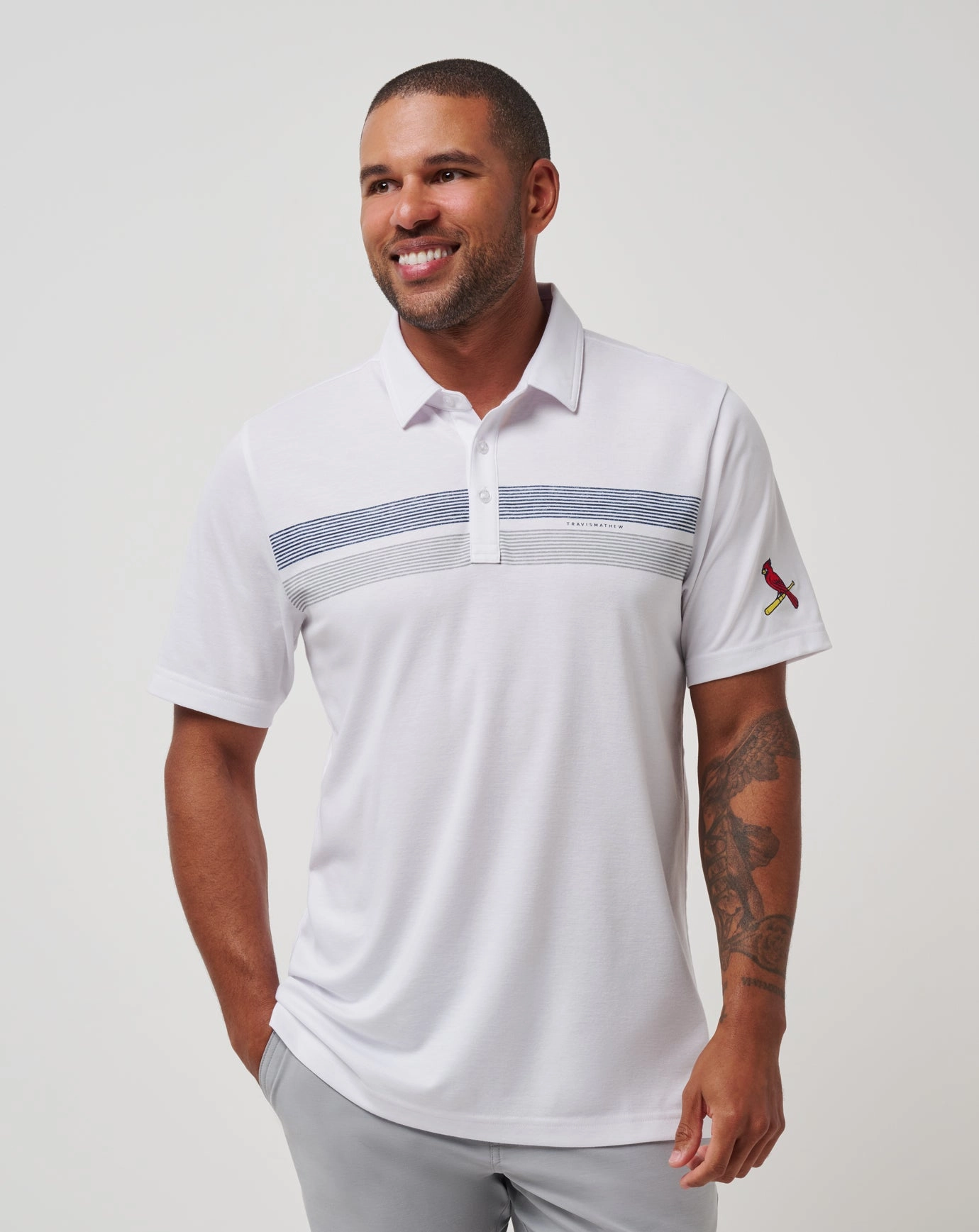 Relaxed Cut All-day Comfort St Louis Cardinals Top Recruit Polo