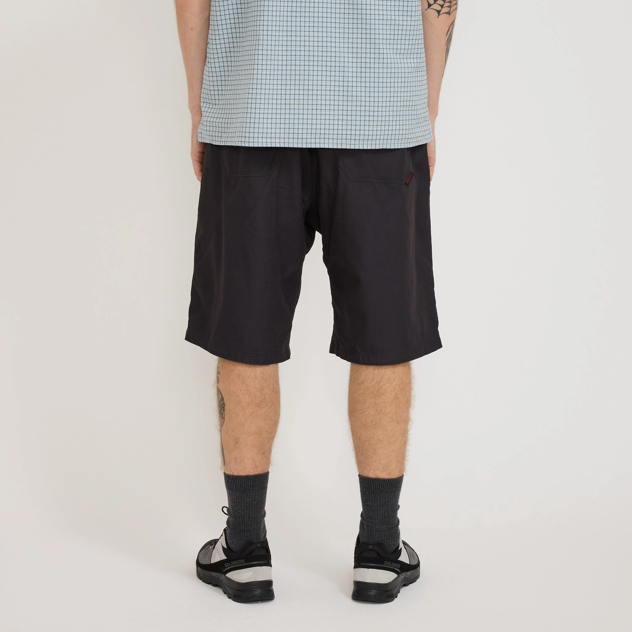 Swell Short Black Secure Zipper Closure Easy Flex