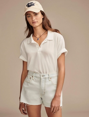 Urban Style Lucky Brand Women's High Rise Mom Short