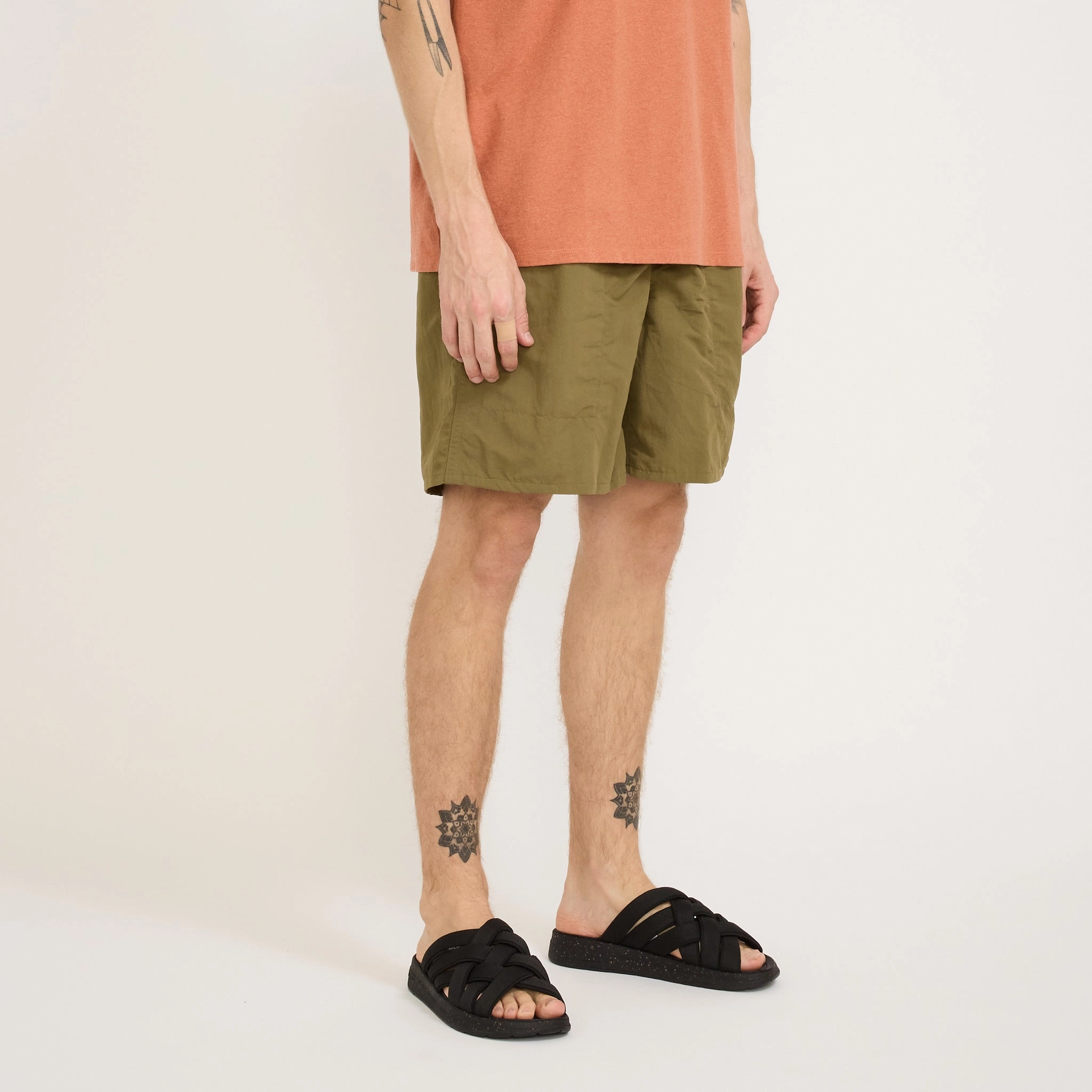 stain resistant coating Comfortable Movement Baggies Longs 7in. Dark Ash